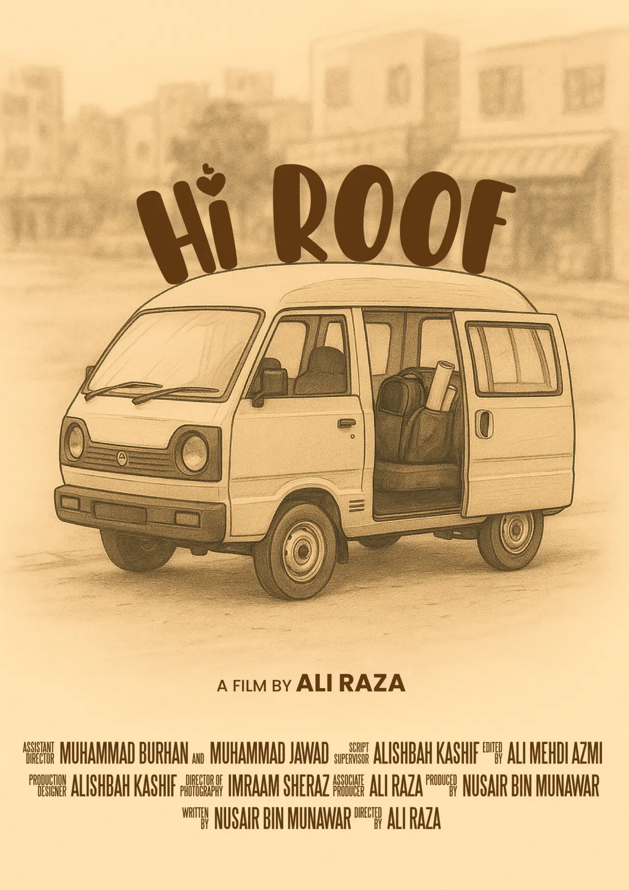 Постер до фільму "Hi Roof"