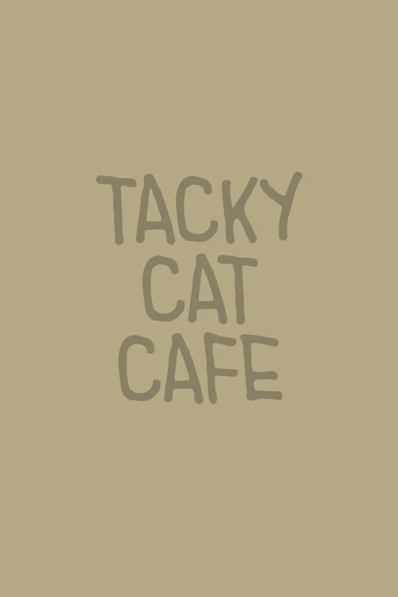 Постер до фільму "Tacky Cat Cafe"