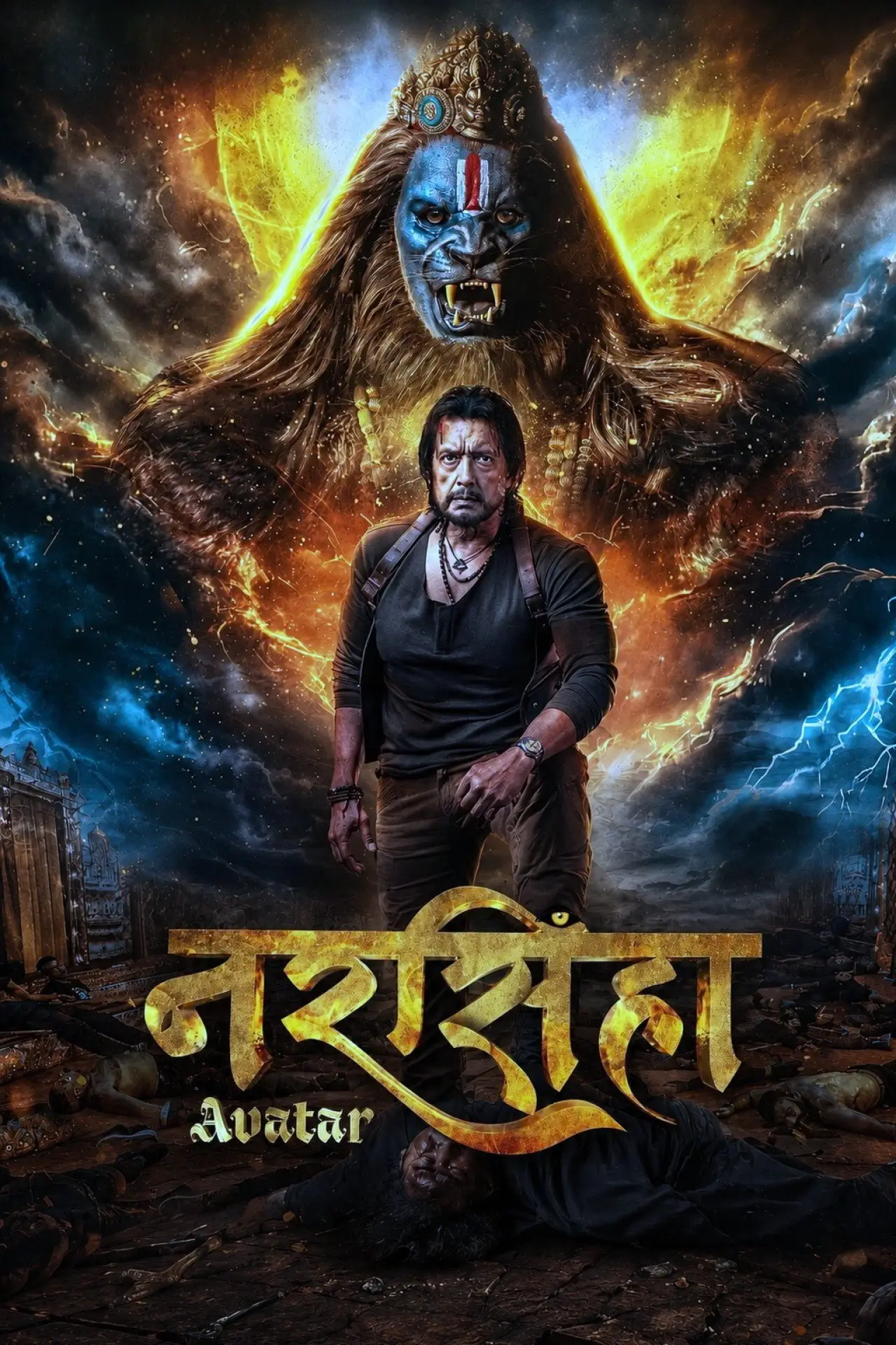 Постер до фільму "नरसिंहा Avatar"