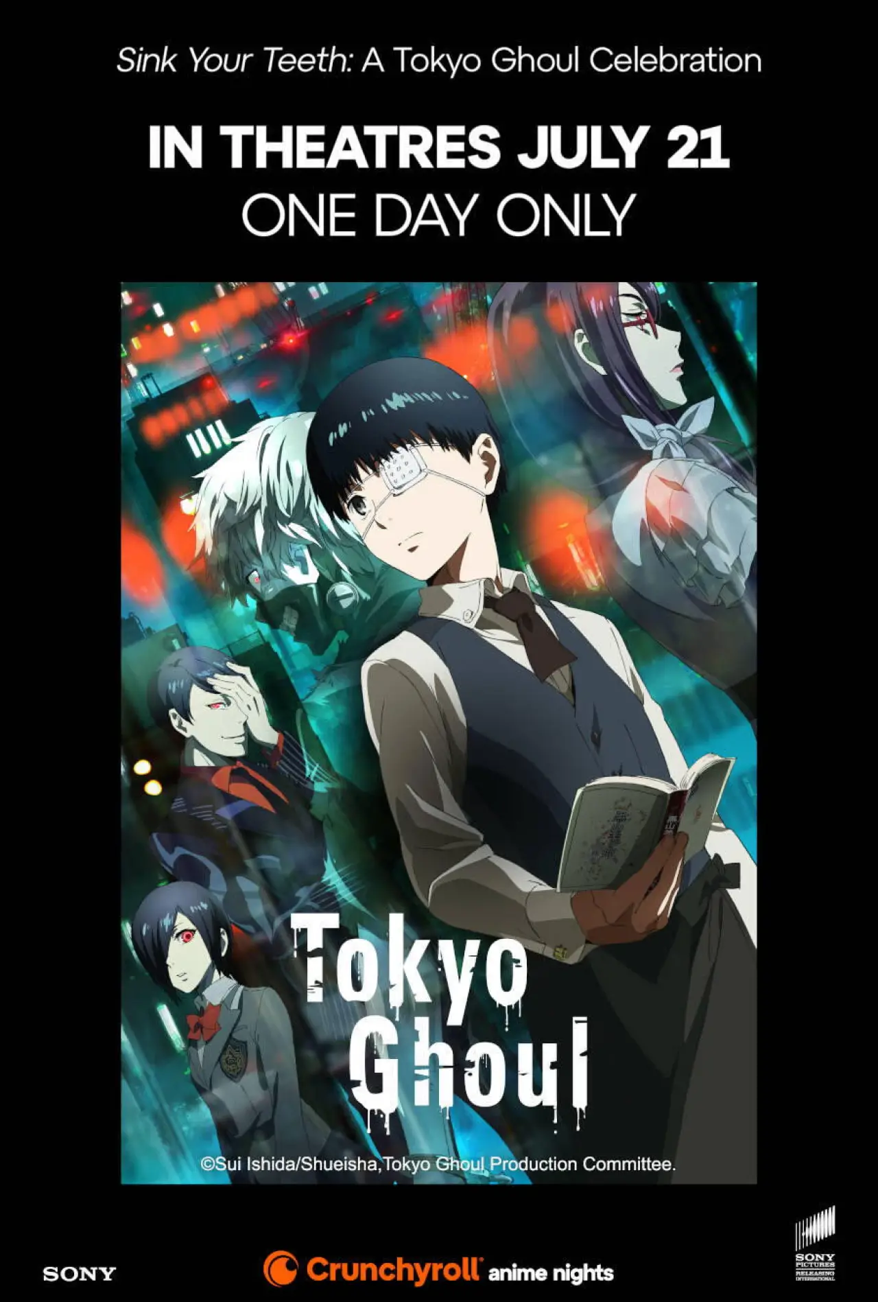Постер до фільму "Sink Your Teeth: A Tokyo Ghoul Celebration"