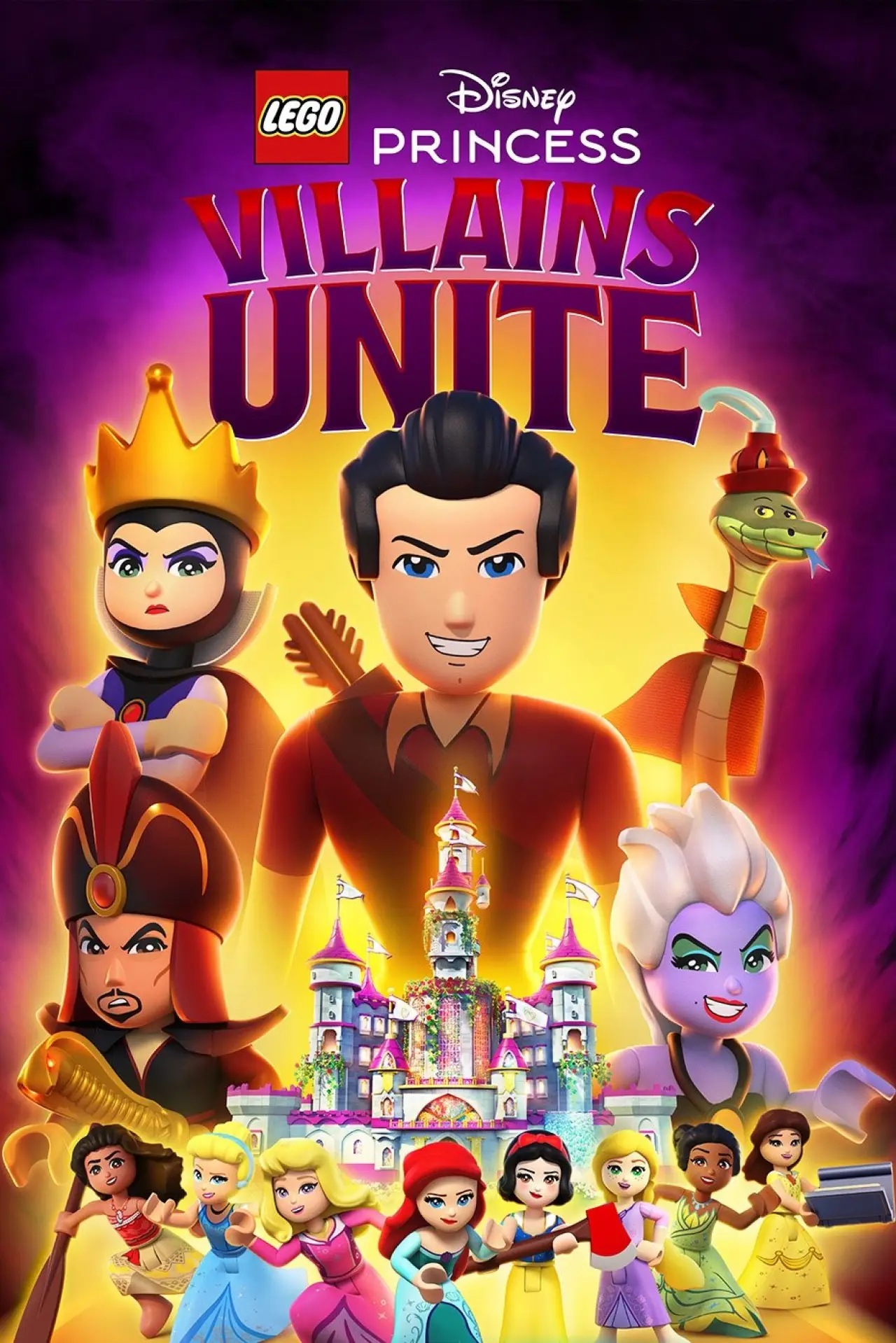 Постер до фільму "LEGO Disney Princess: Villains Unite"