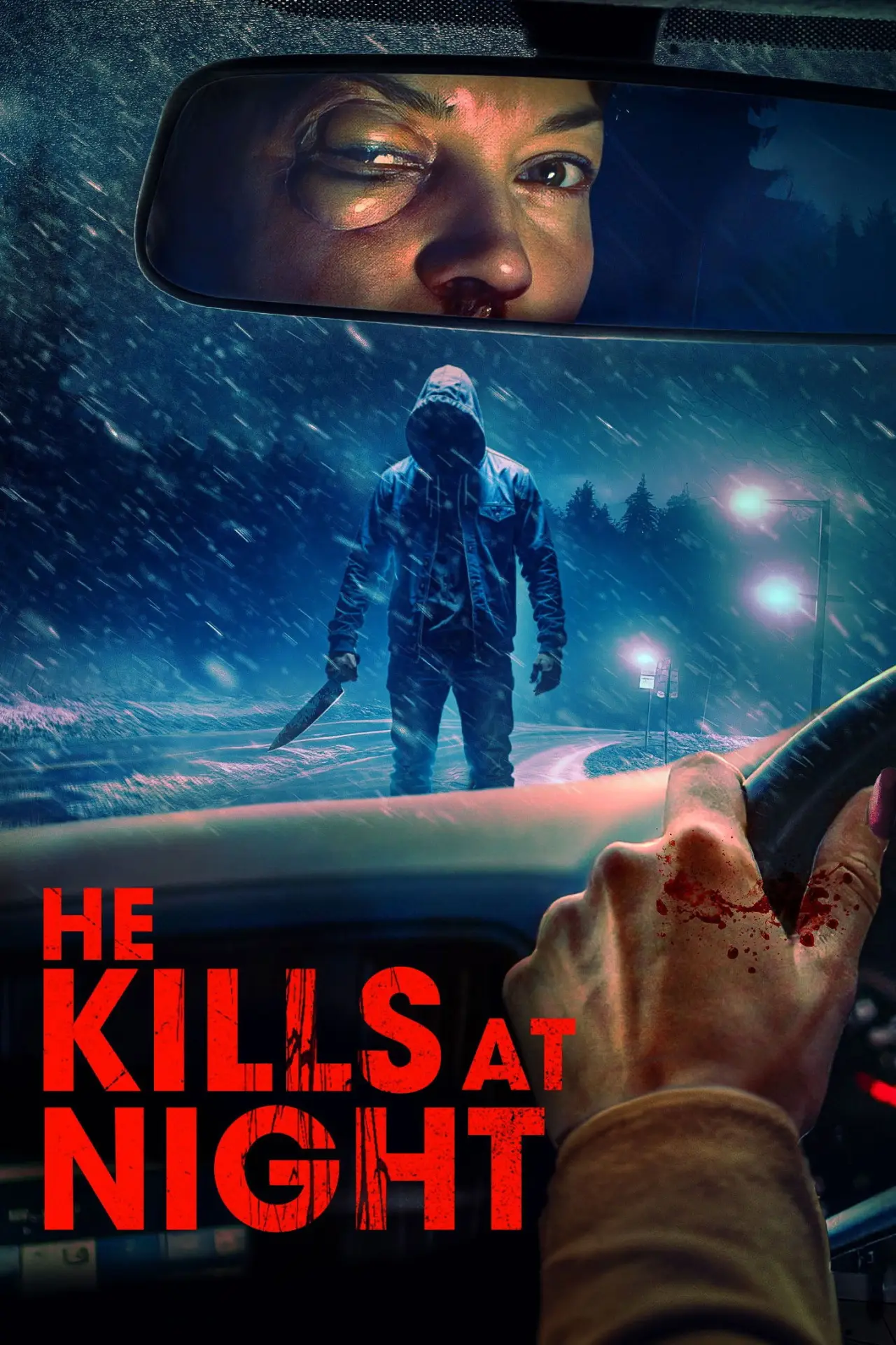 Постер до фільму "He Kills at Night"