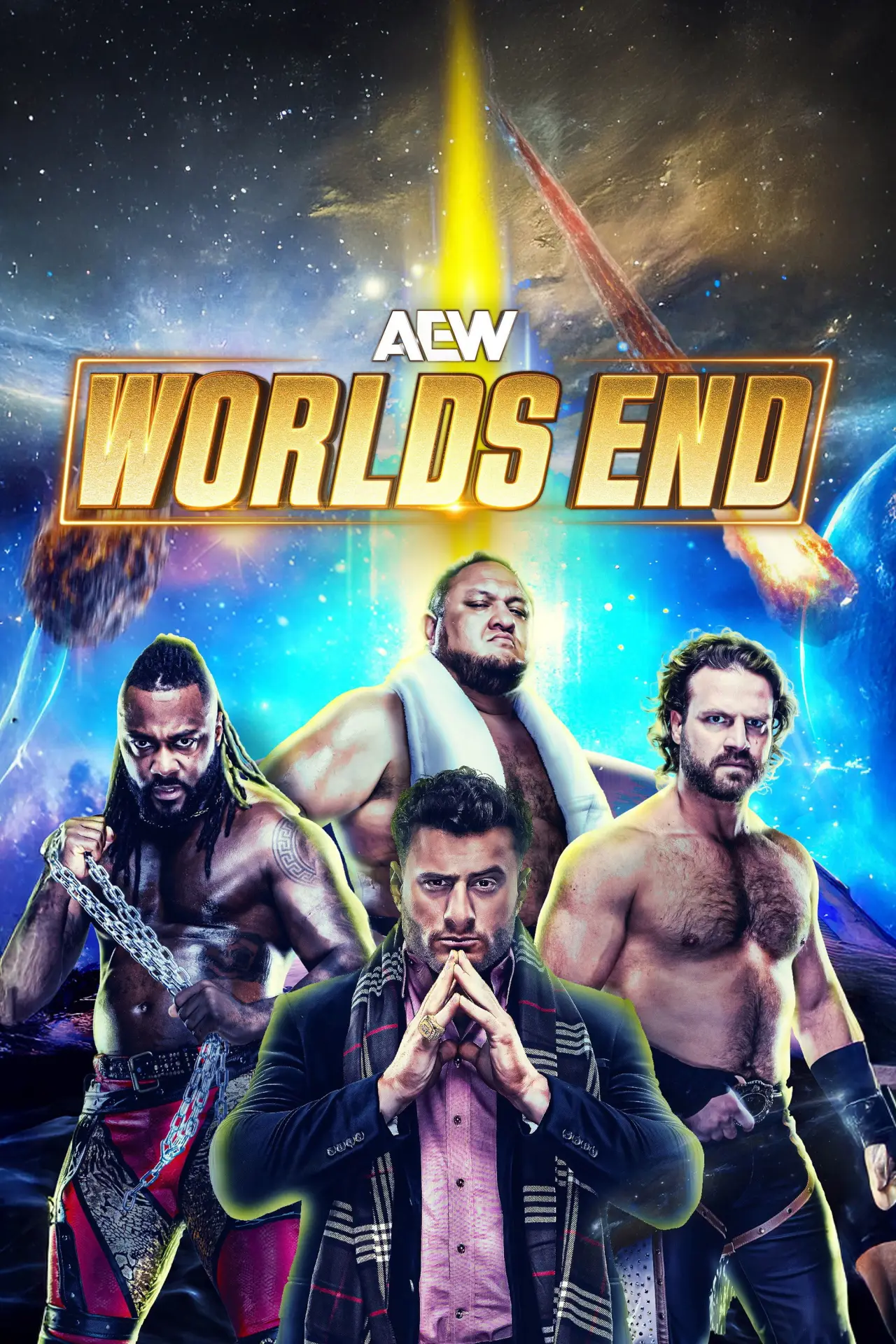 Постер до фільму "AEW Worlds End 2025"