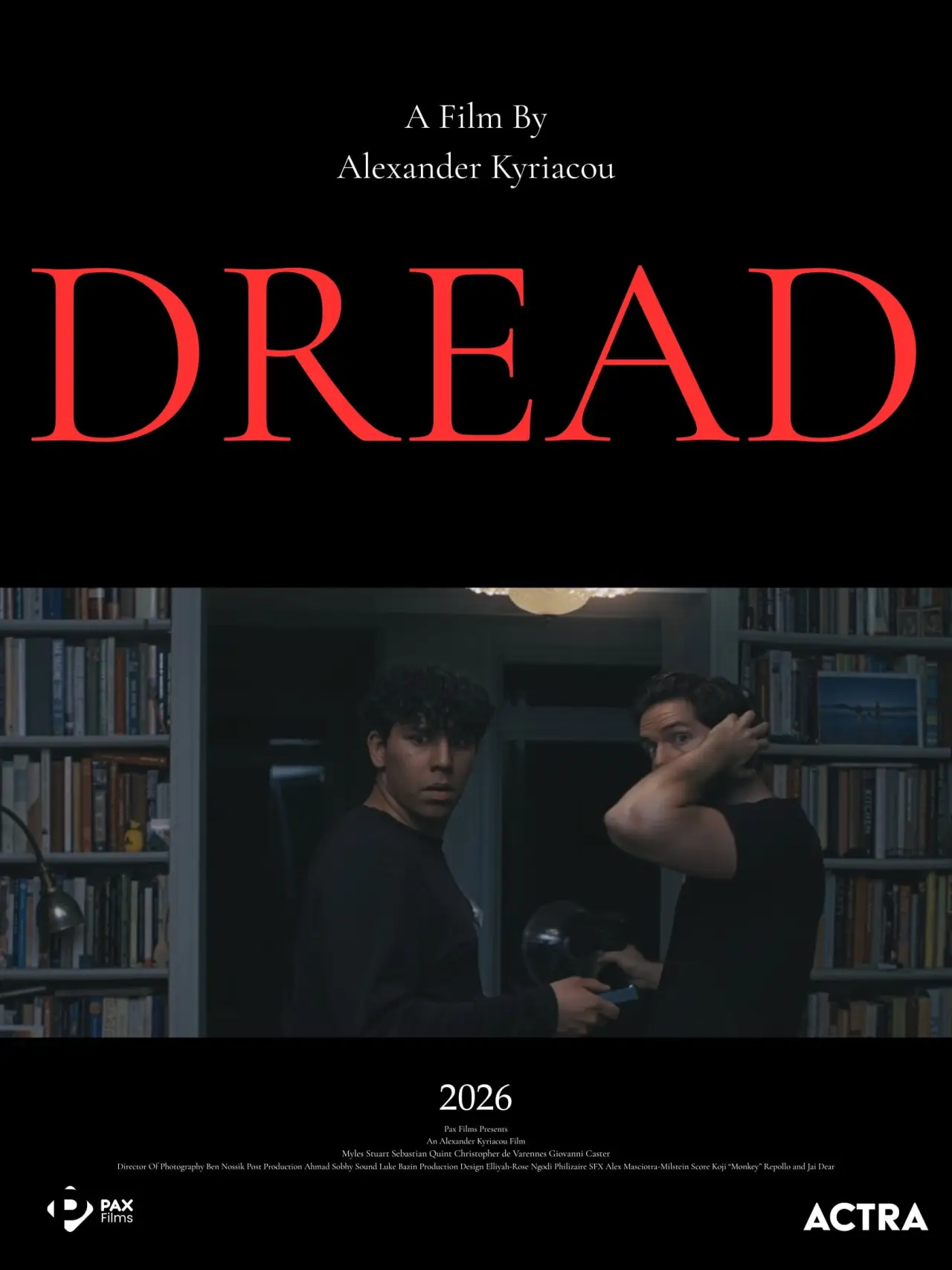 Постер до фільму "Dread"