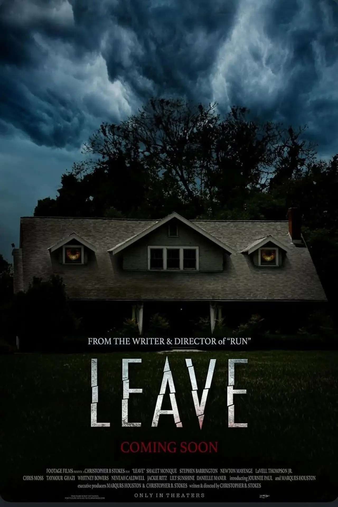 Постер до фільму "Leave"