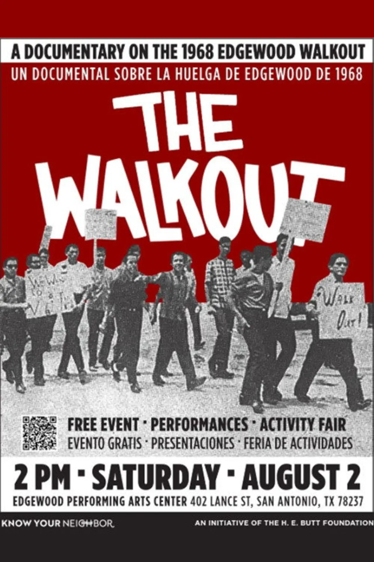 Постер до фільму "The Walkout"