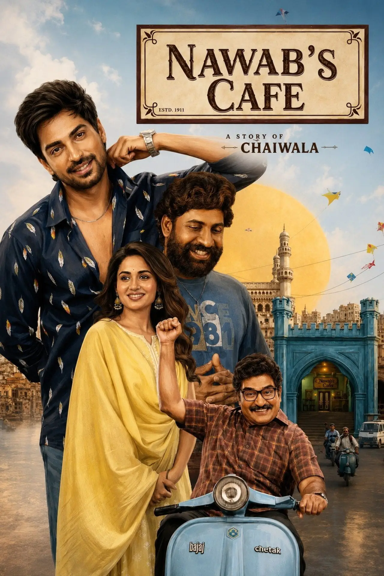 Постер до фільму "Nawab Cafe"