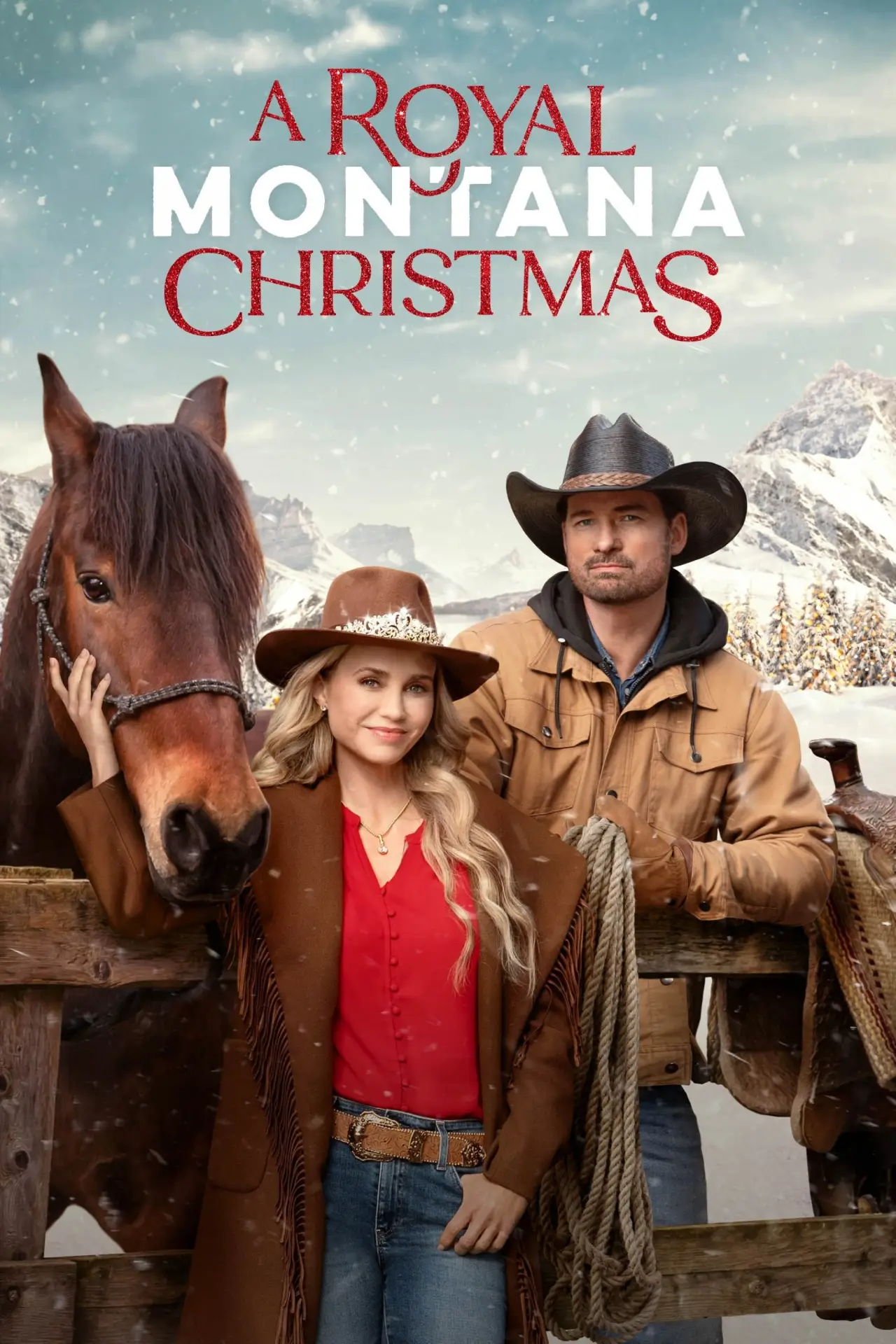 Постер до фільму "A Royal Montana Christmas"