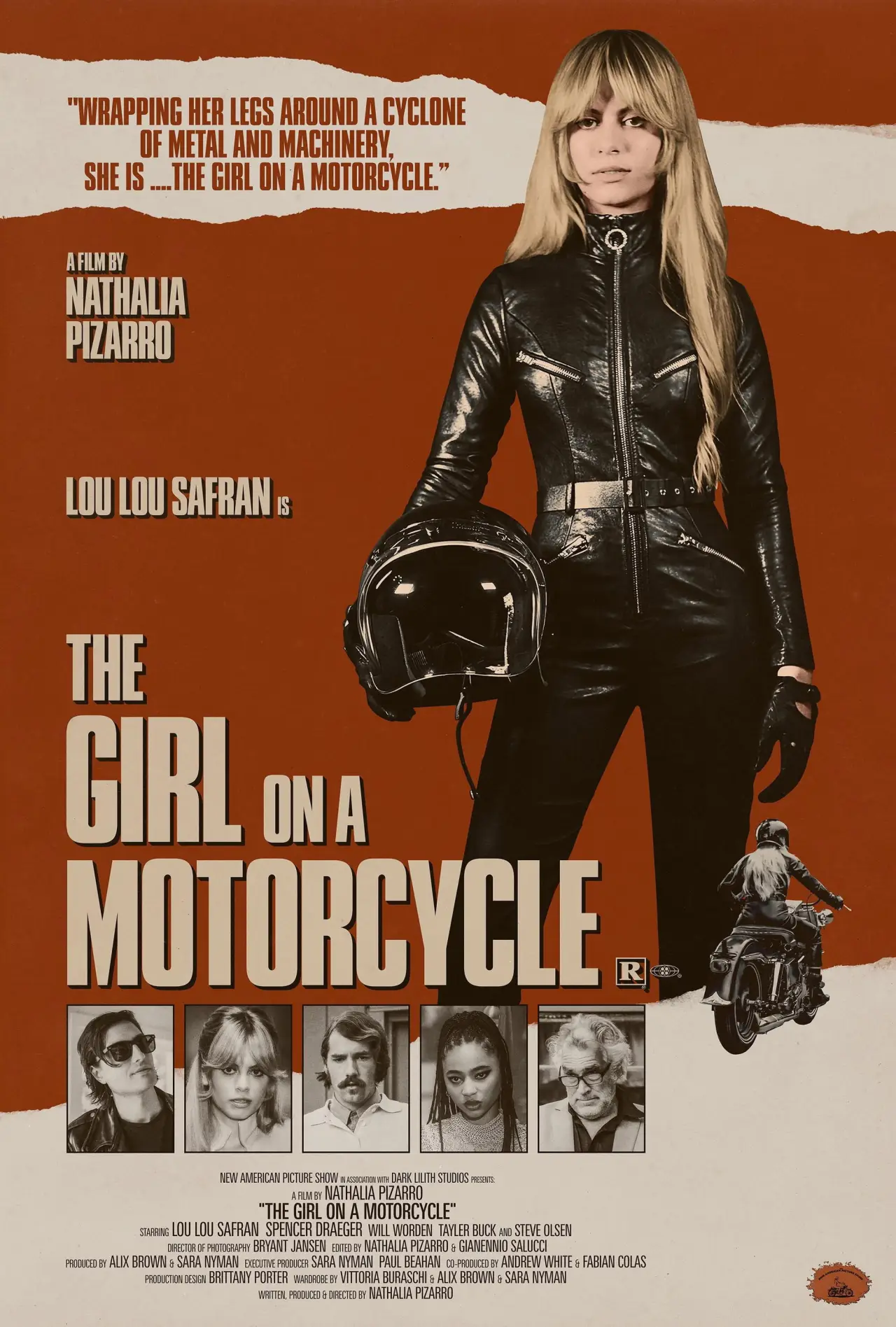 Постер до фільму "The Girl on A Motorcycle"