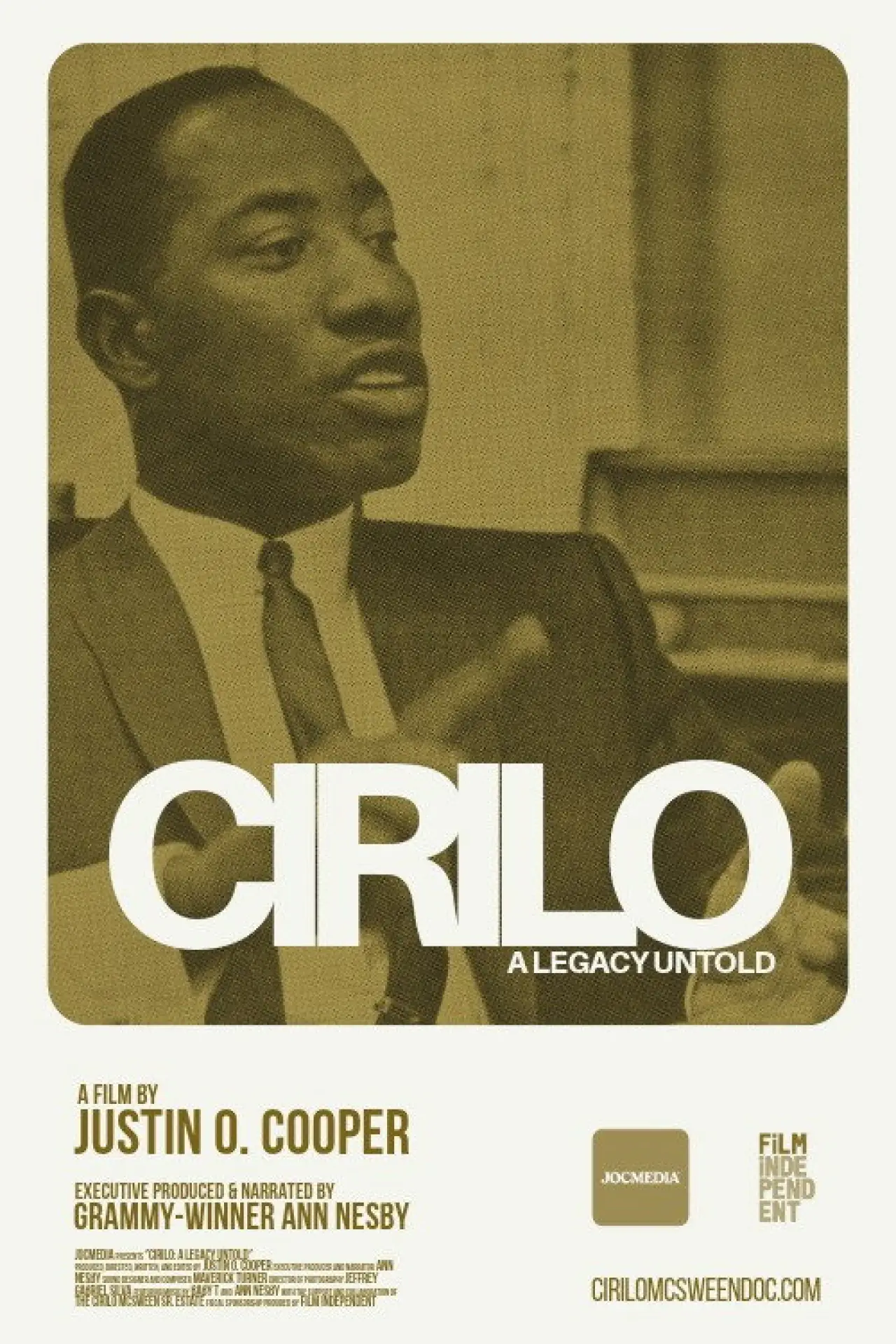 Постер до фільму "CIRILO, A Legacy Untold"