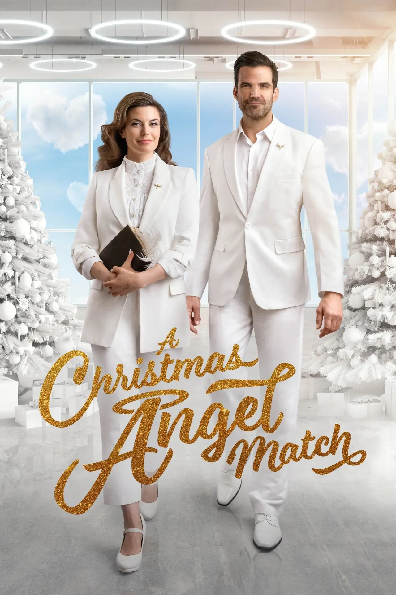Постер до фільму "A Christmas Angel Match"