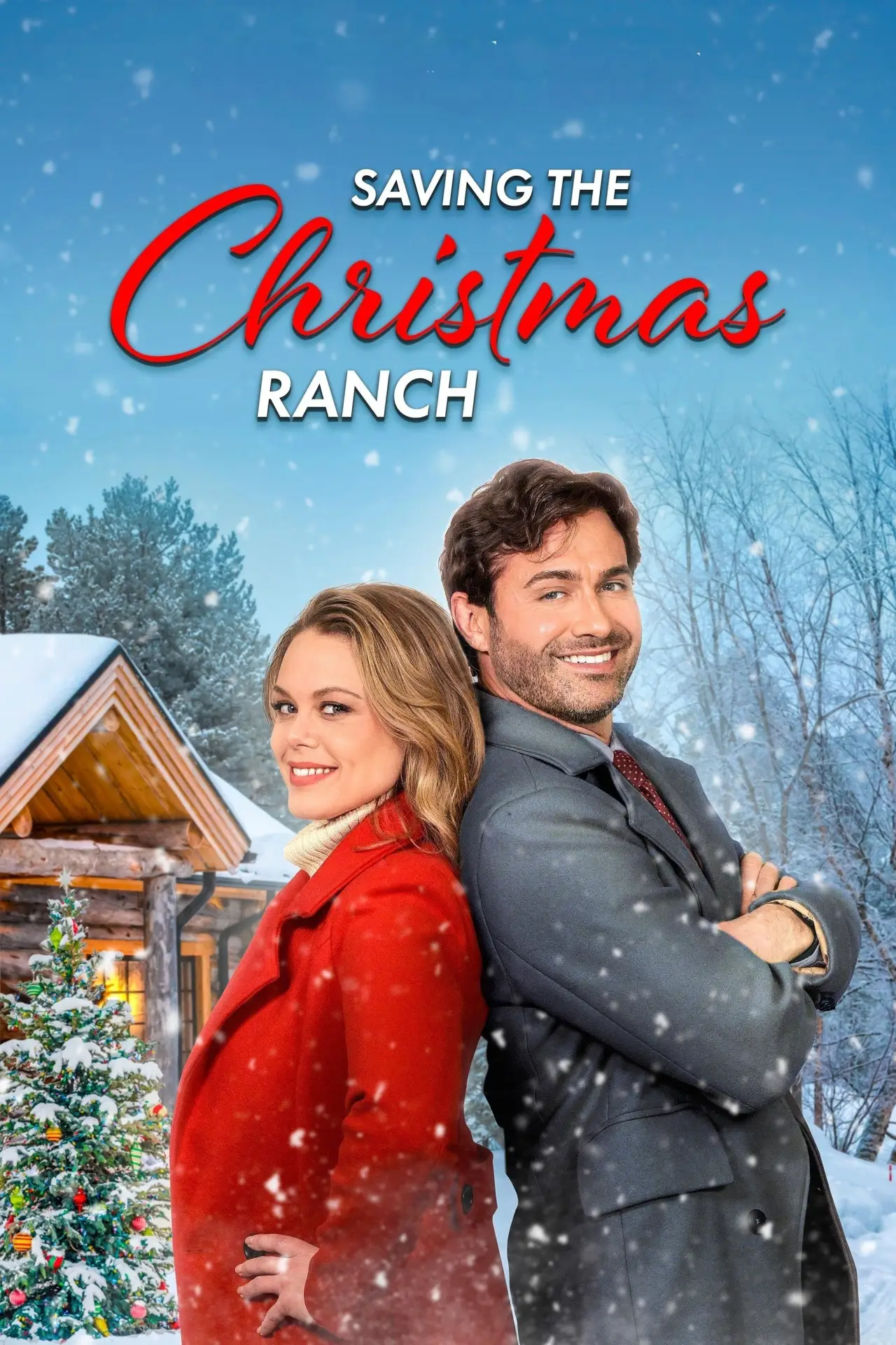 Постер до фільму "Saving the Christmas Ranch"