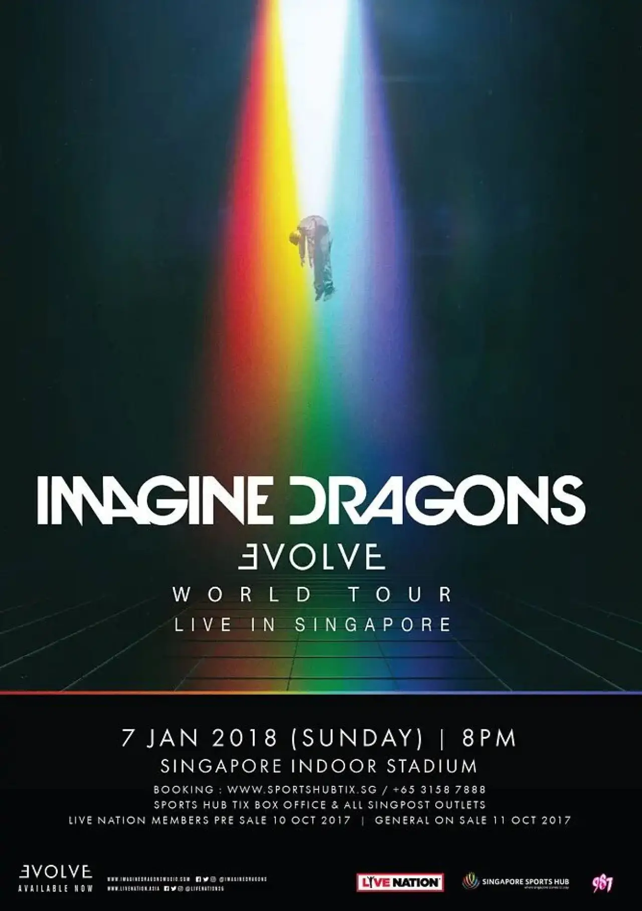 Постер до фільму "Imagine Dragons Evolve 2018 Live"