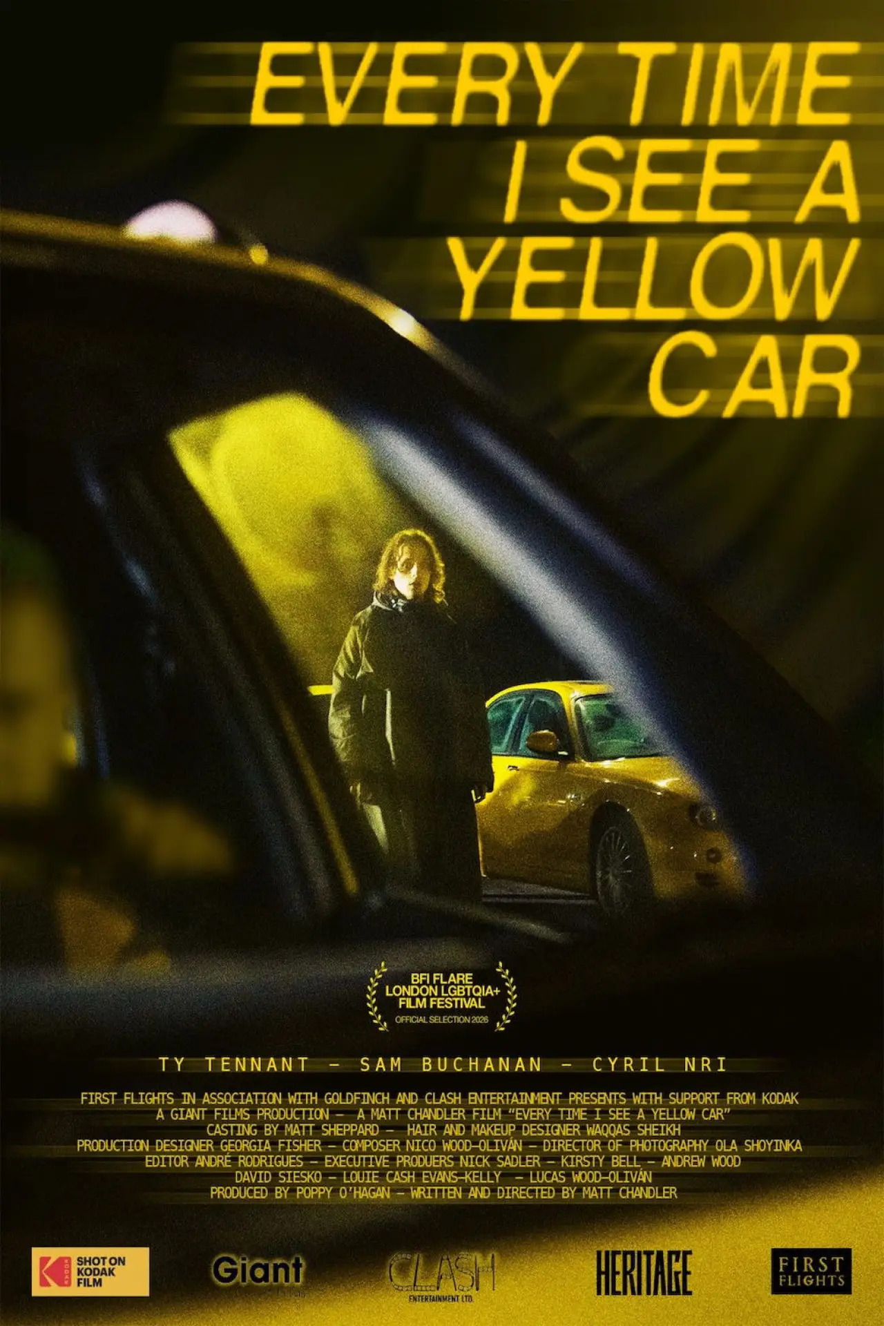 Постер до фільму "Every Time I See A Yellow Car"