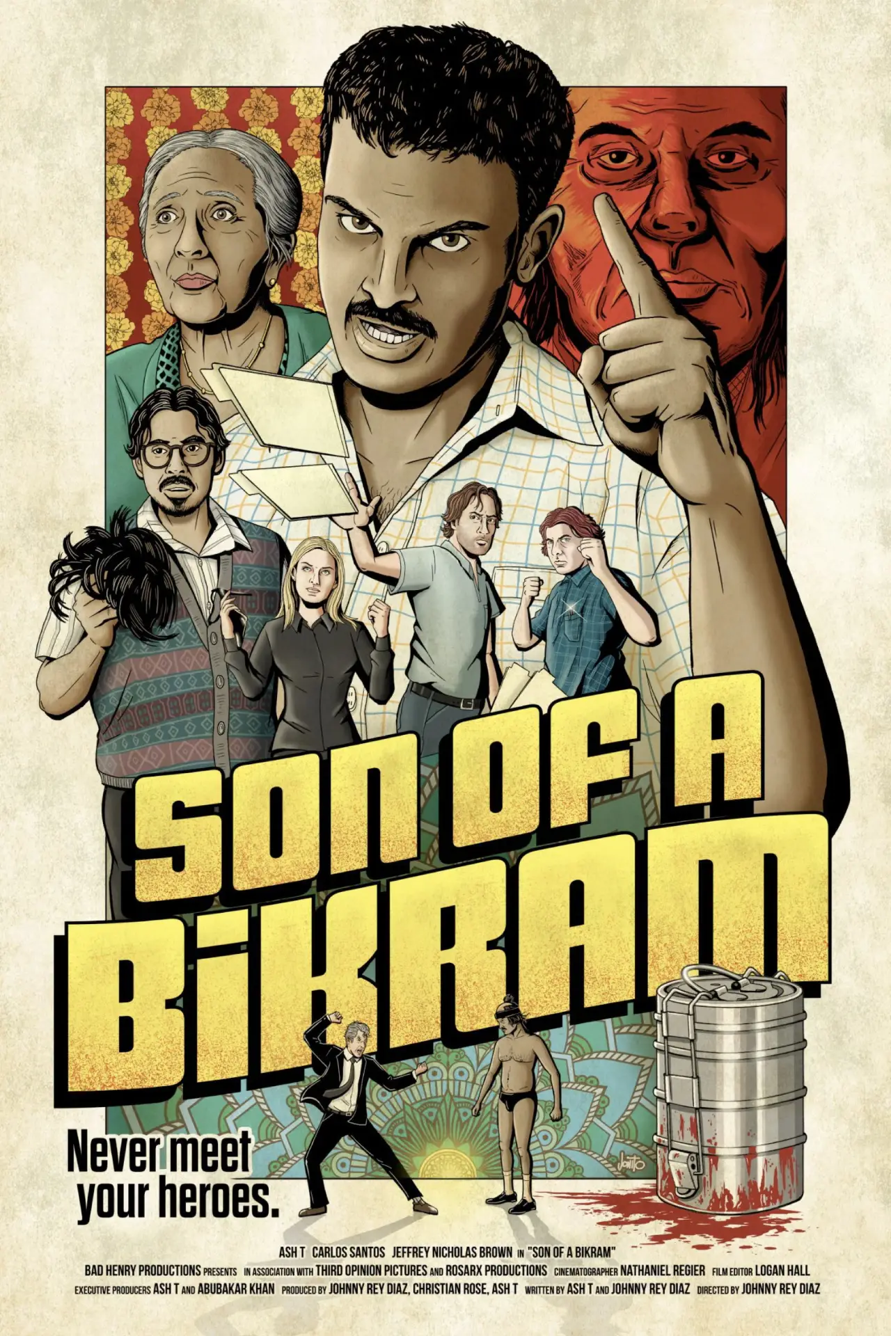 Постер до фільму "Son of a Bikram"