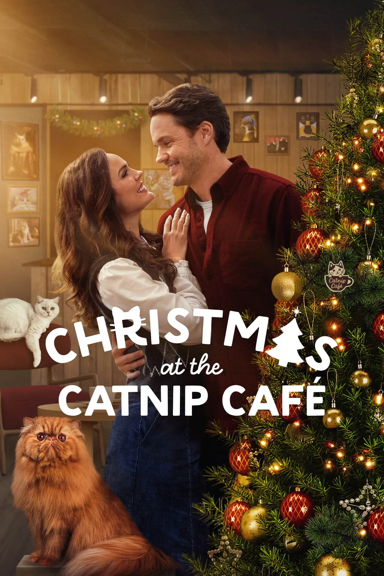 Постер до фільму "Christmas at the Catnip Café"