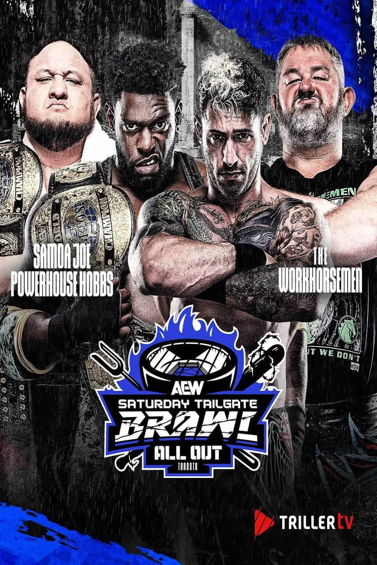 Постер до фільму "AEW All Out 2025: Saturday Tailgate Brawl"