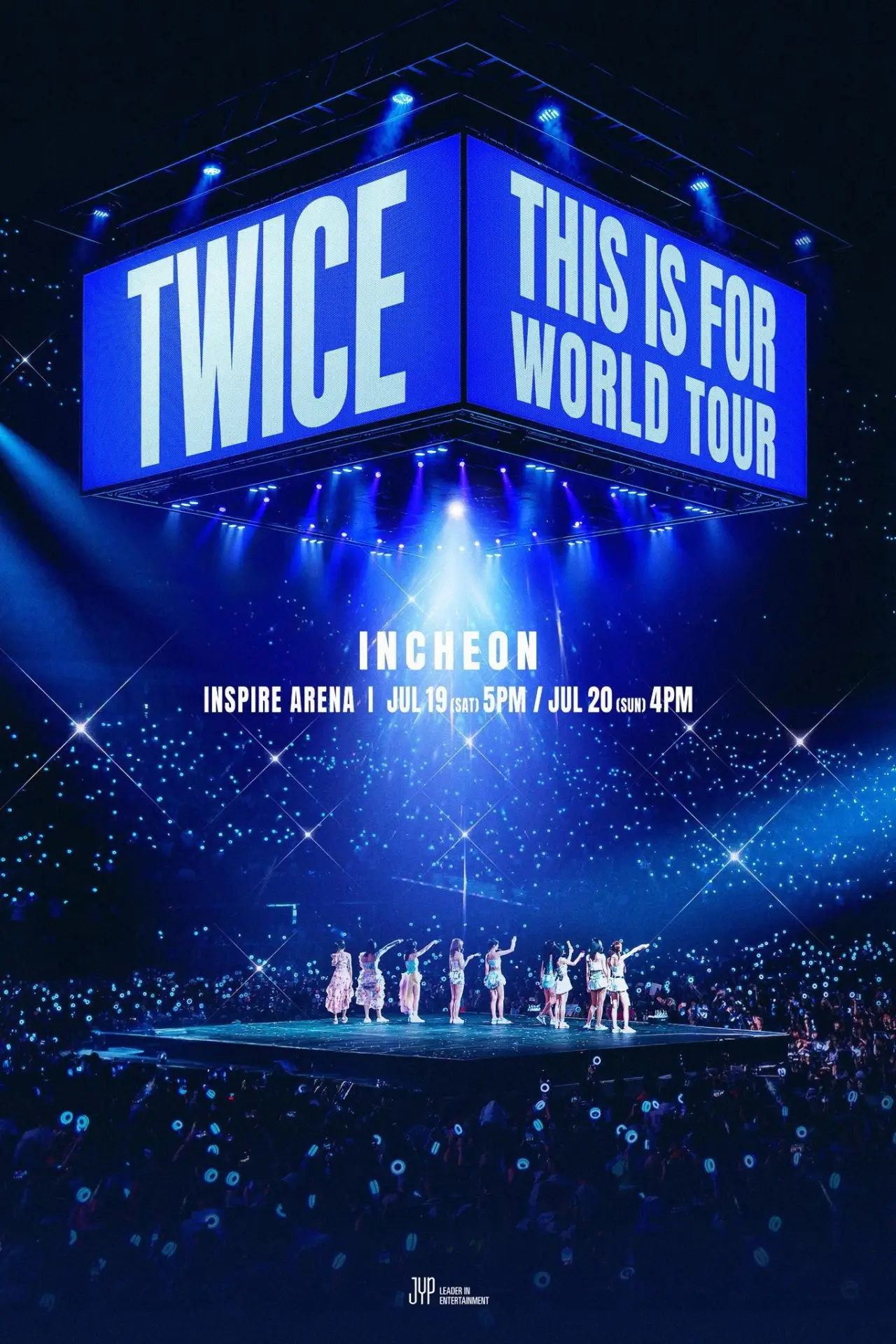 Постер до фільму "TWICE: This is For World Tour"