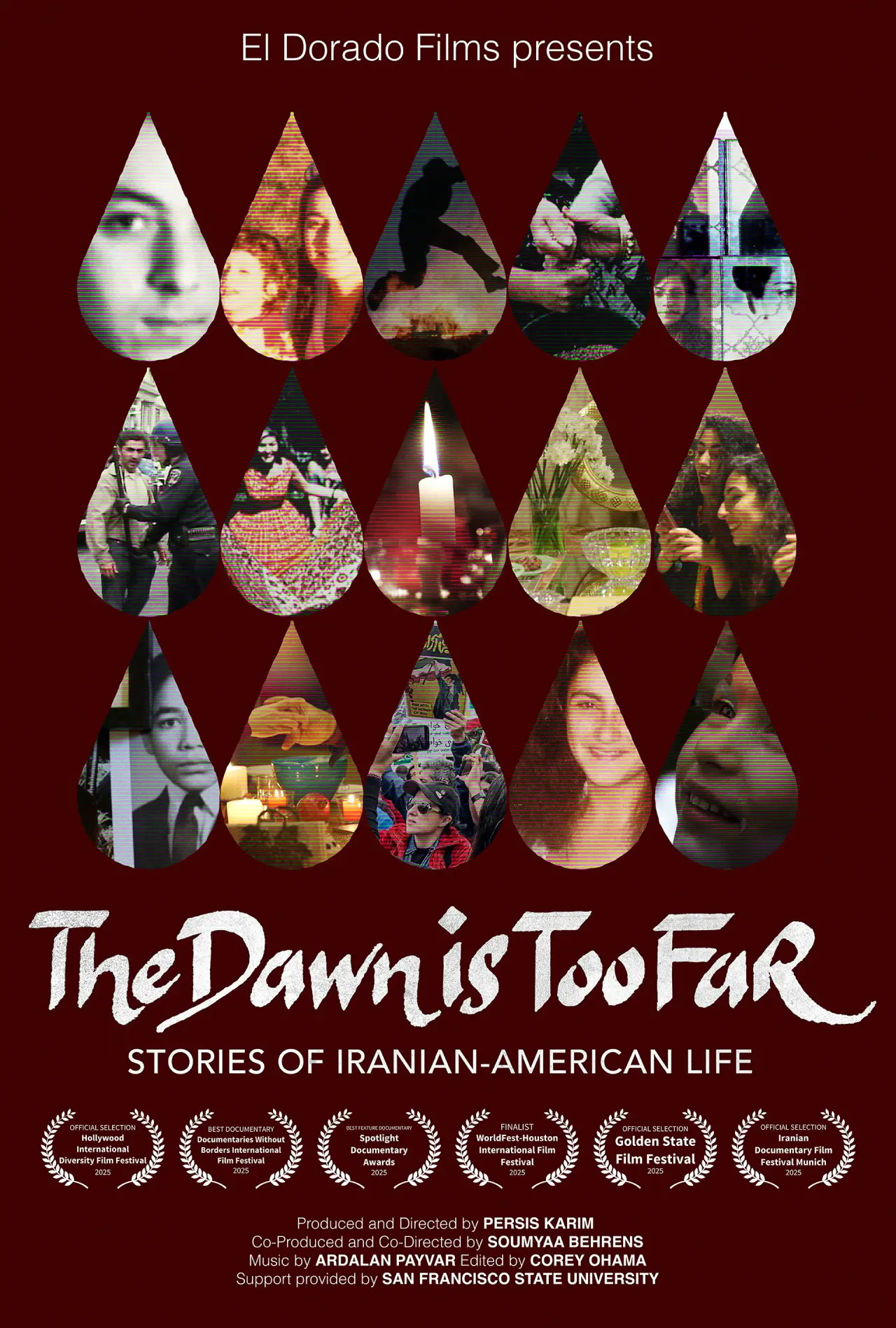 Постер до фільму "The Dawn is Too Far: Stories of Iranian-American Life"