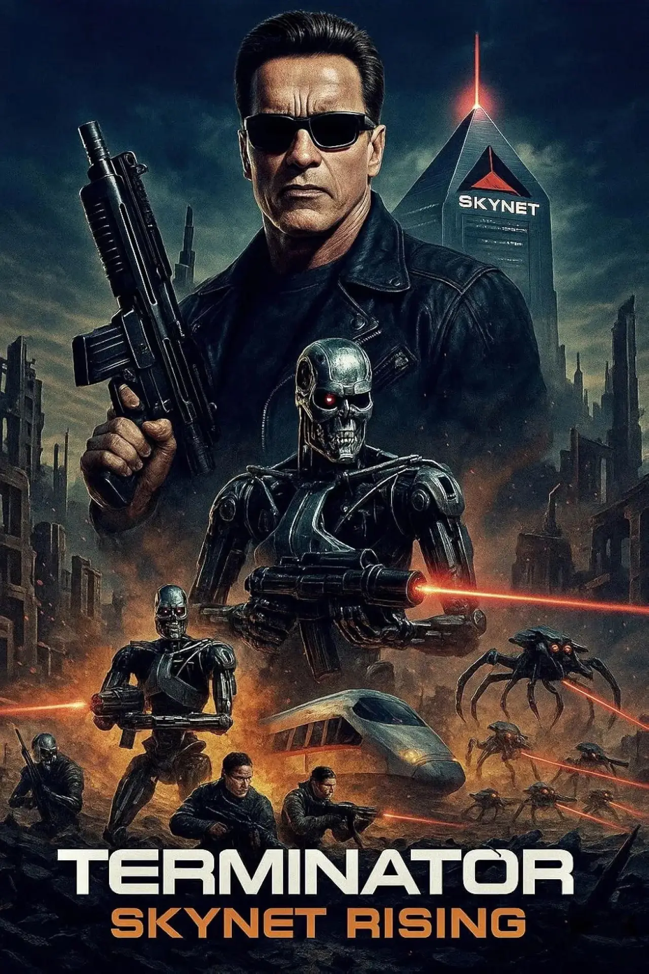 Постер до фільму "Terminator: Skynet Rising"