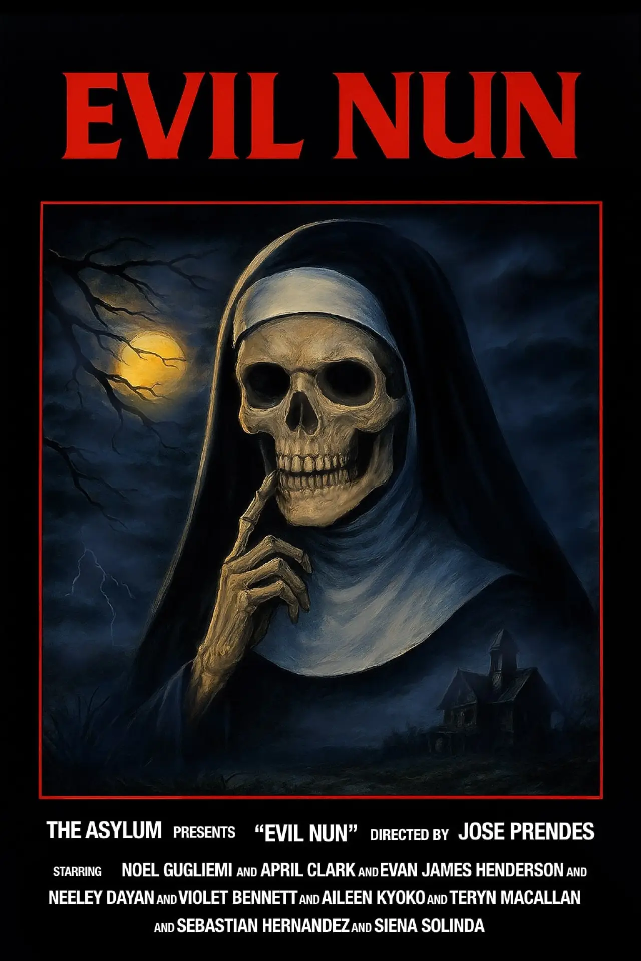 Постер до фільму "Evil Nun"