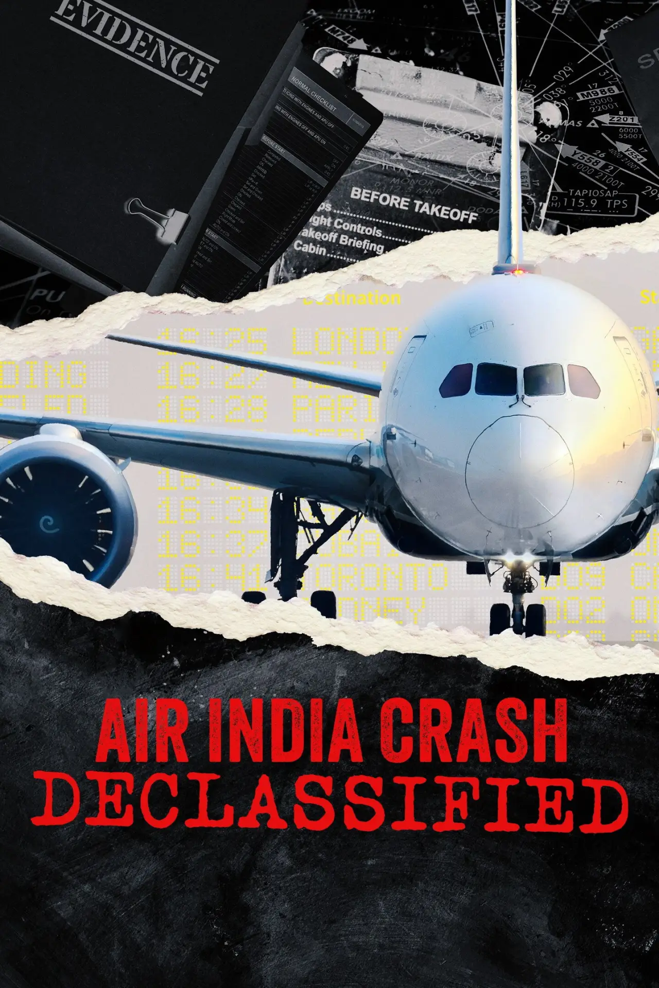 Постер до фільму "Air India Crash: Declassified"