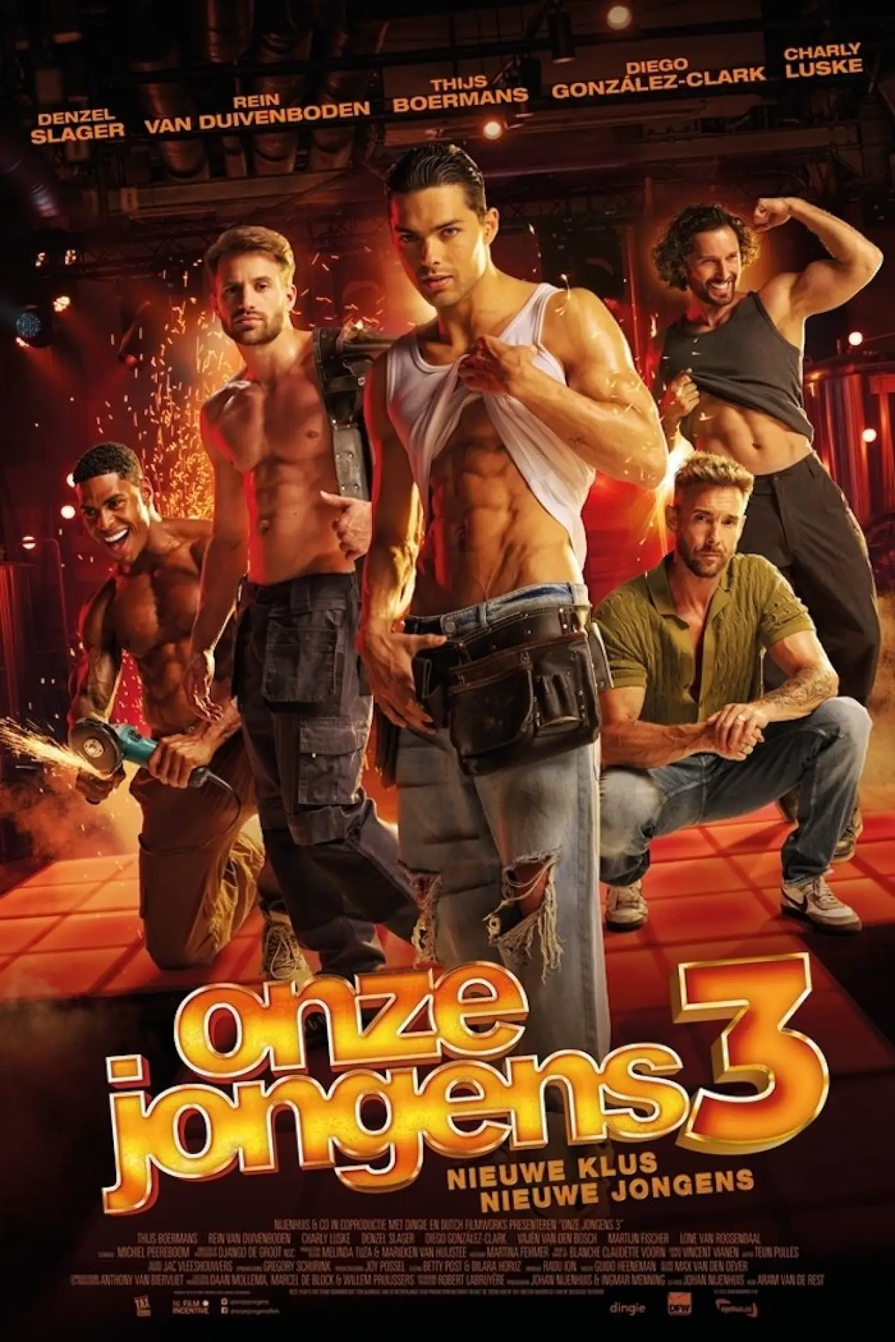 Постер до фільму "Onze Jongens 3"