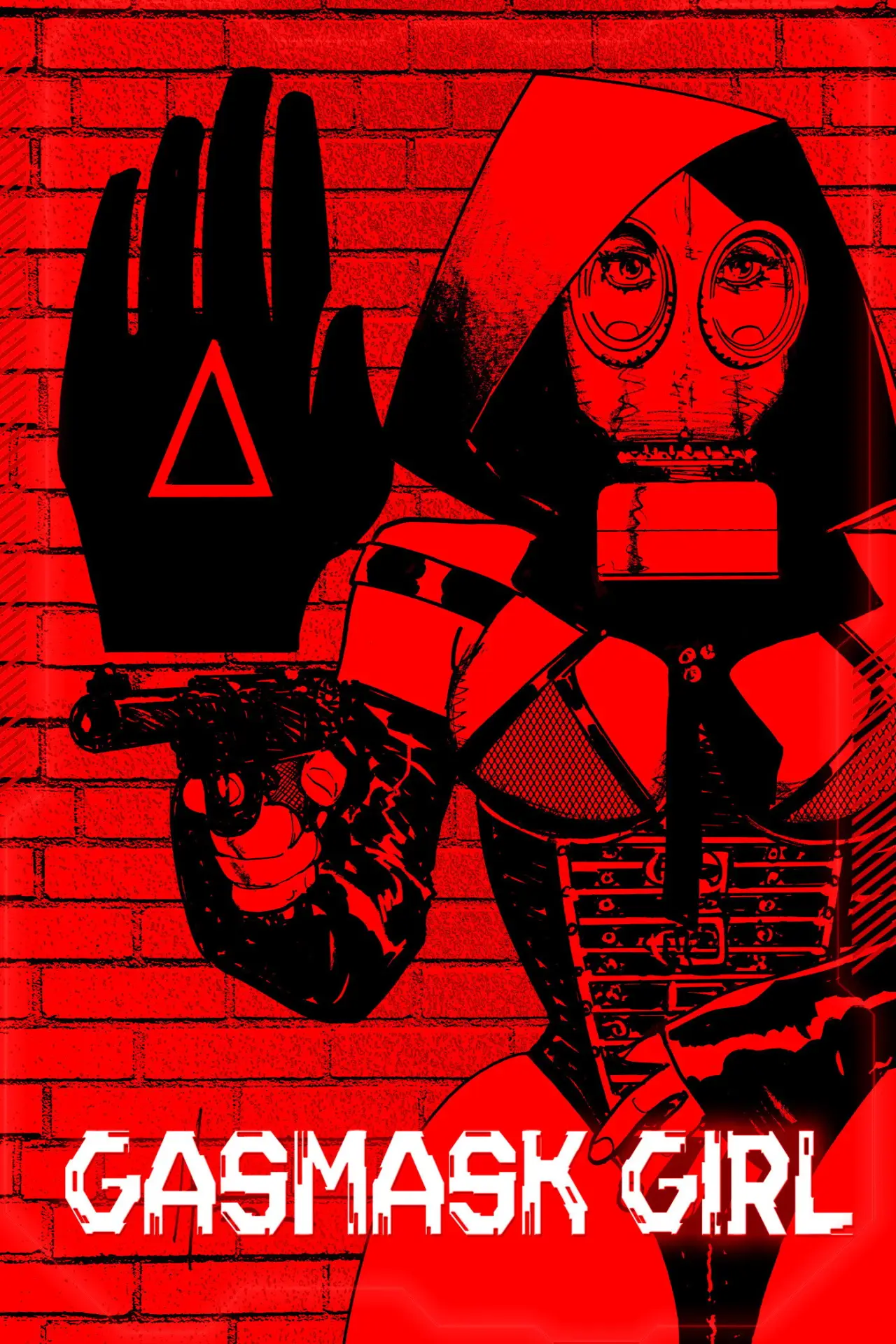 Постер до фільму "Gasmask Girl"
