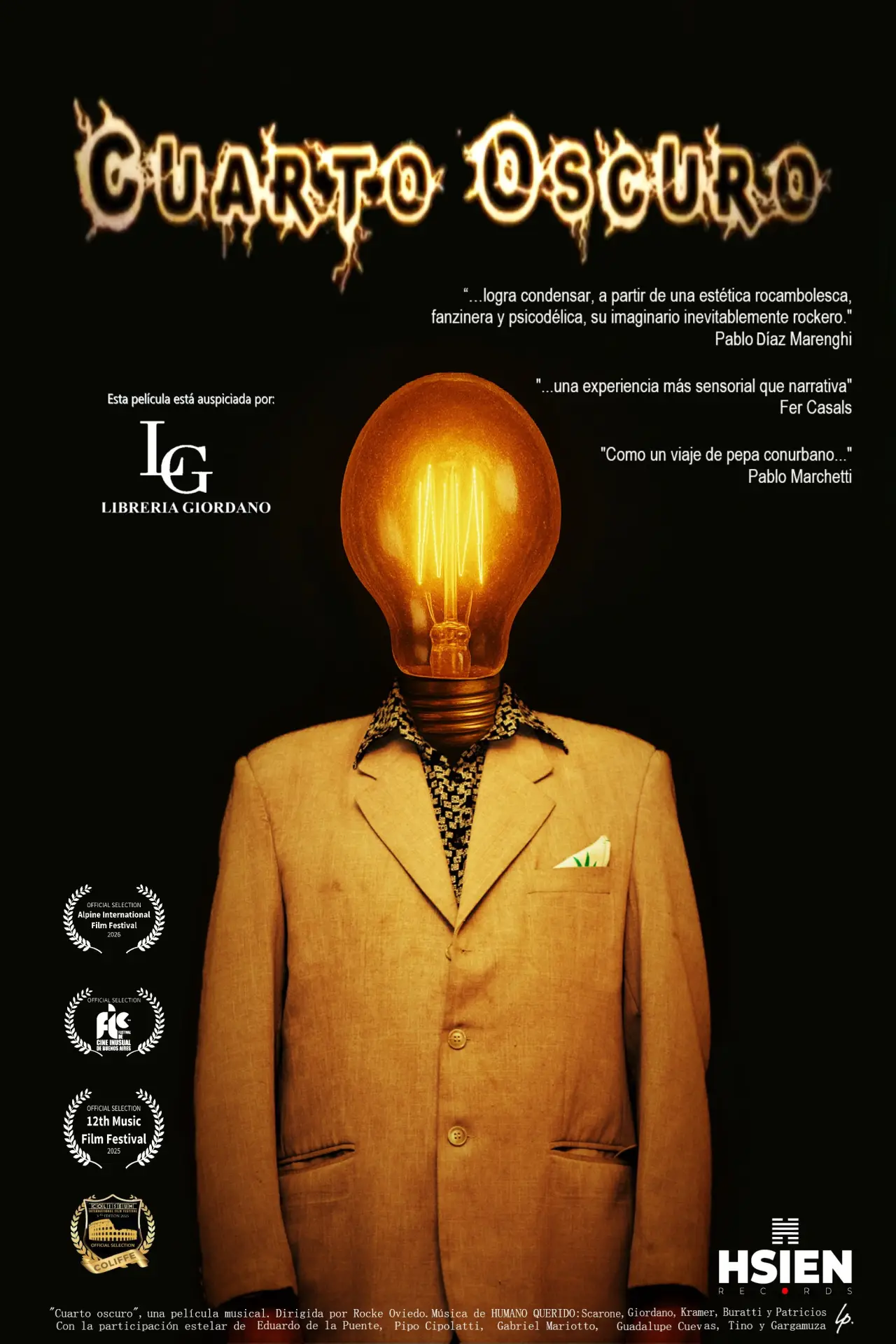 Постер до фільму "Cuarto oscuro"