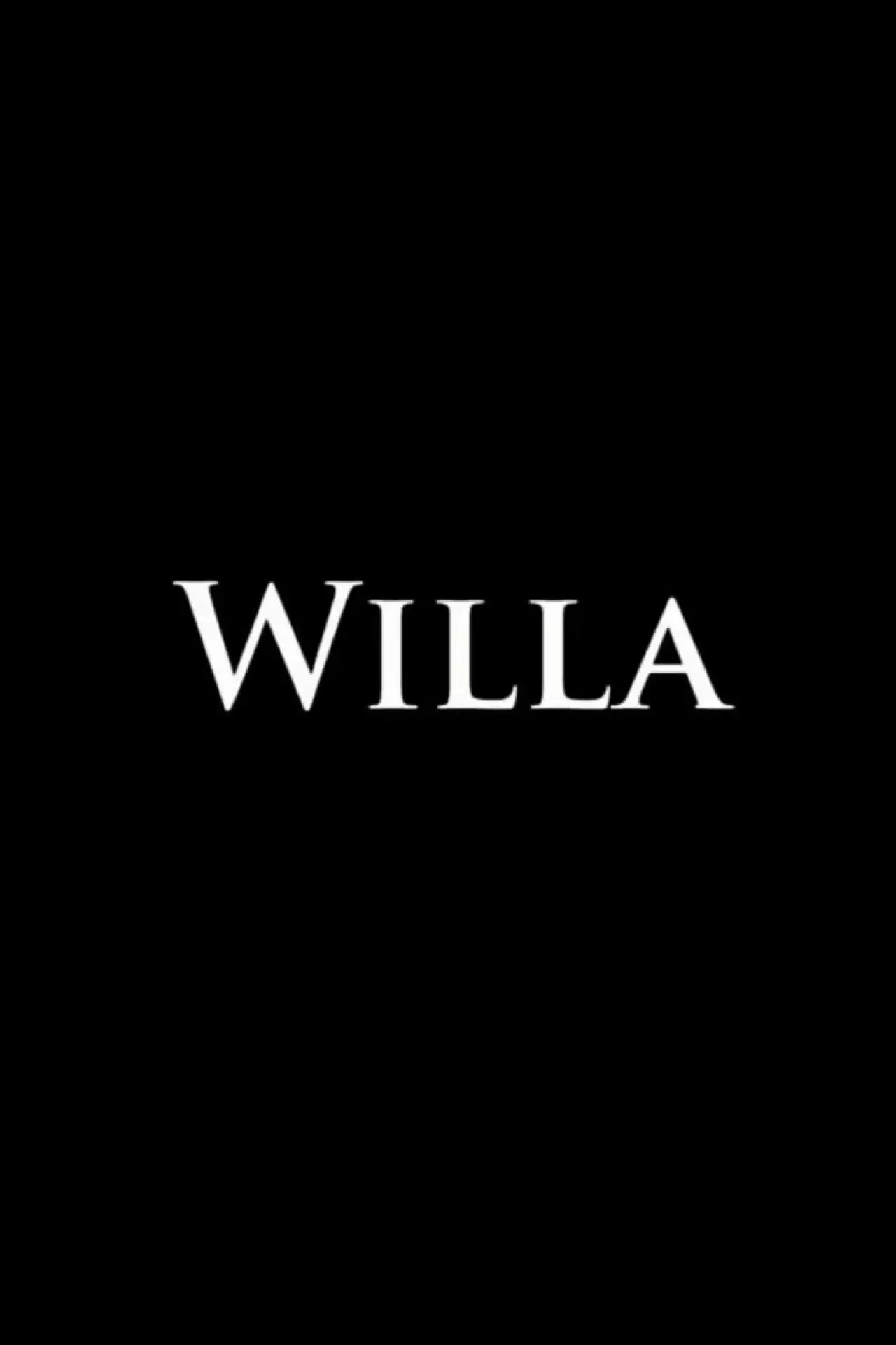 Постер до фільму "Willa"
