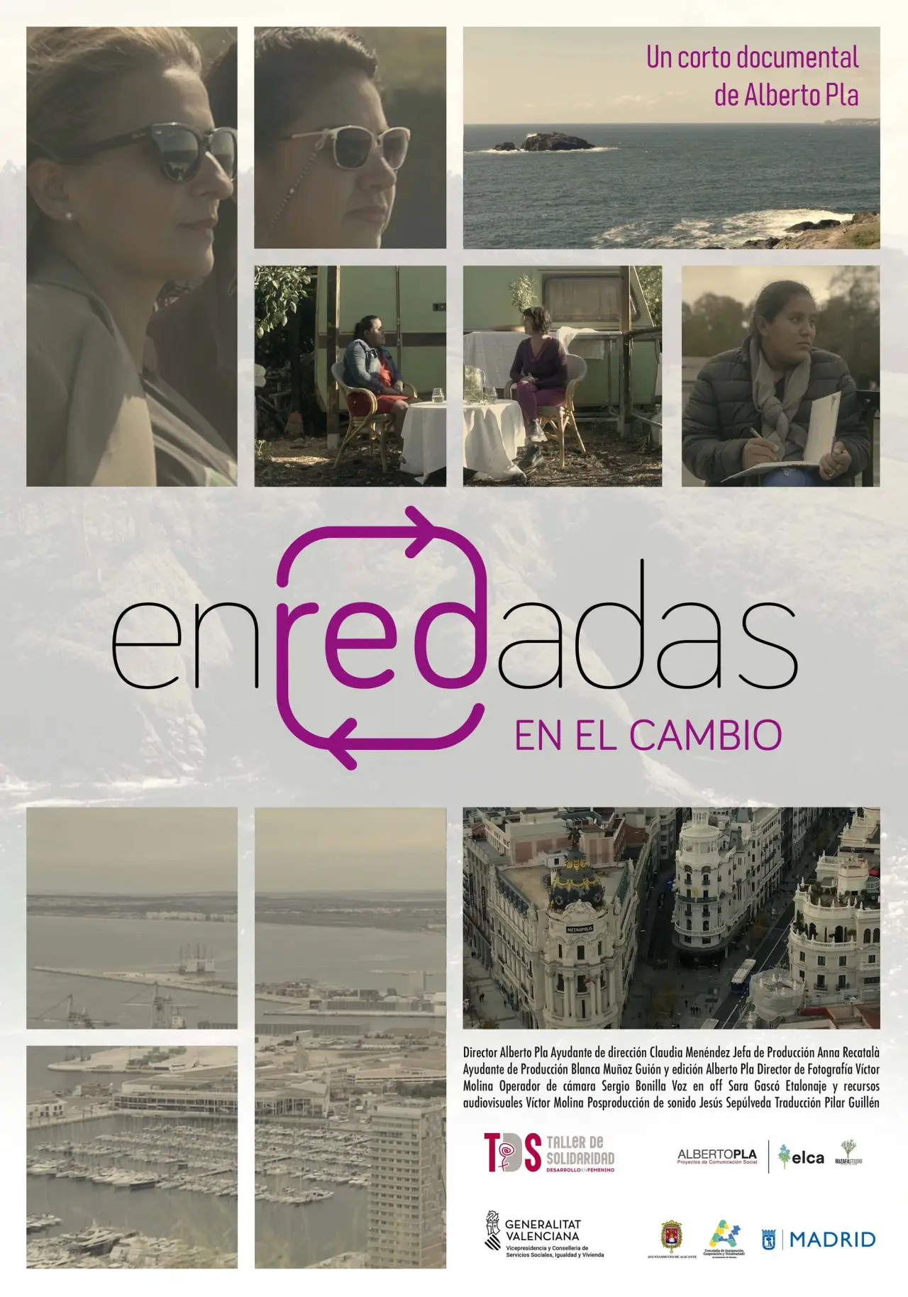 Постер до фільму "Enredadas en el cambio"