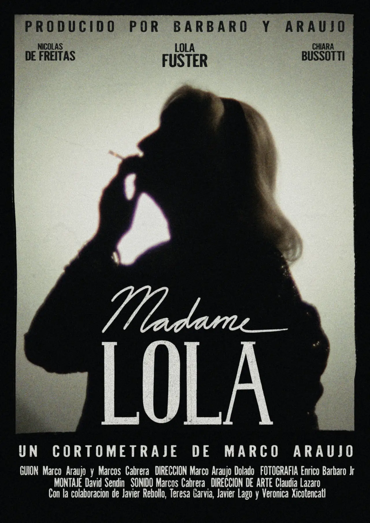 Постер до фільму "Madame Lola"