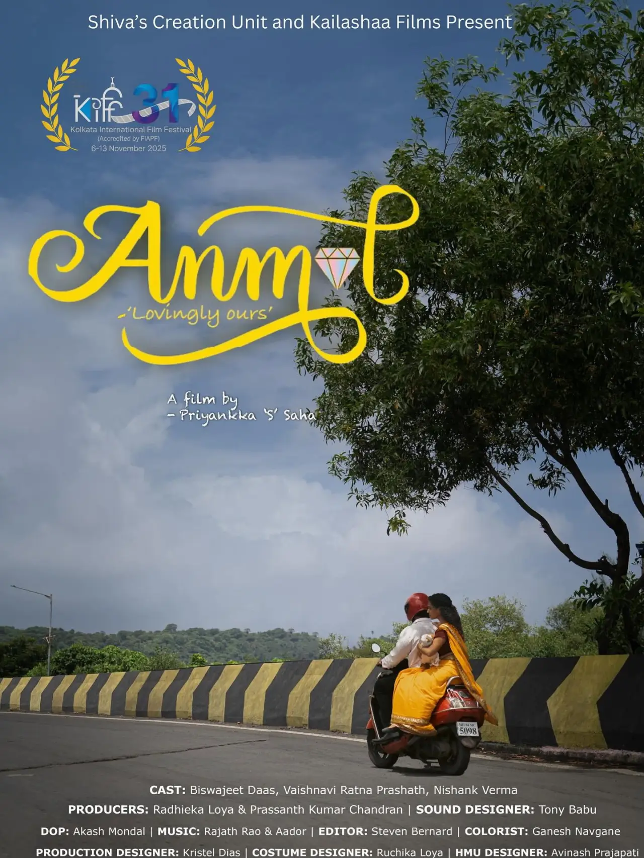 Постер до фільму "Anmol - Lovingly Ours"