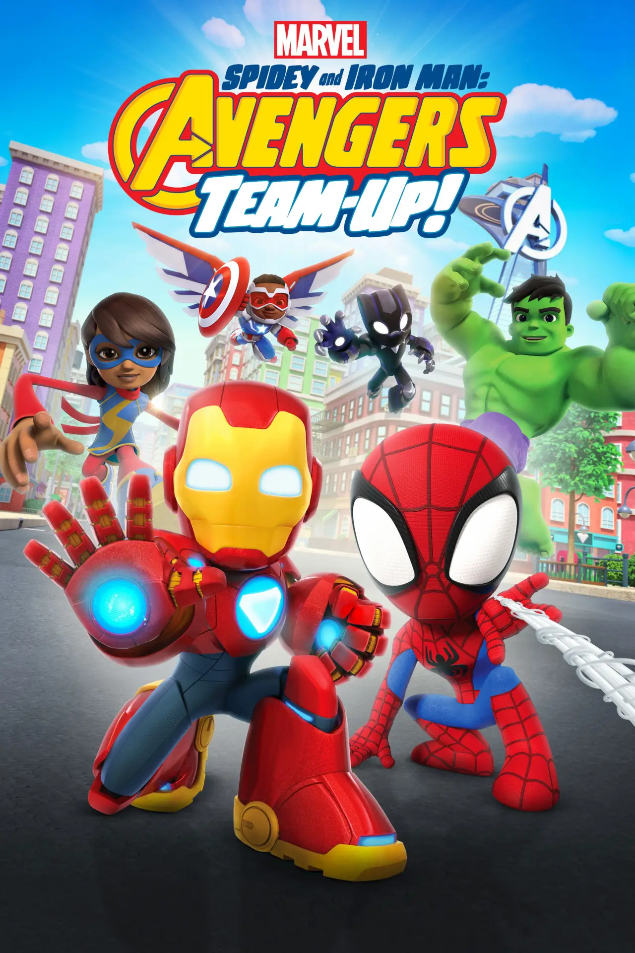 Постер до фільму "Spidey and Iron Man: Avengers Team Up!"