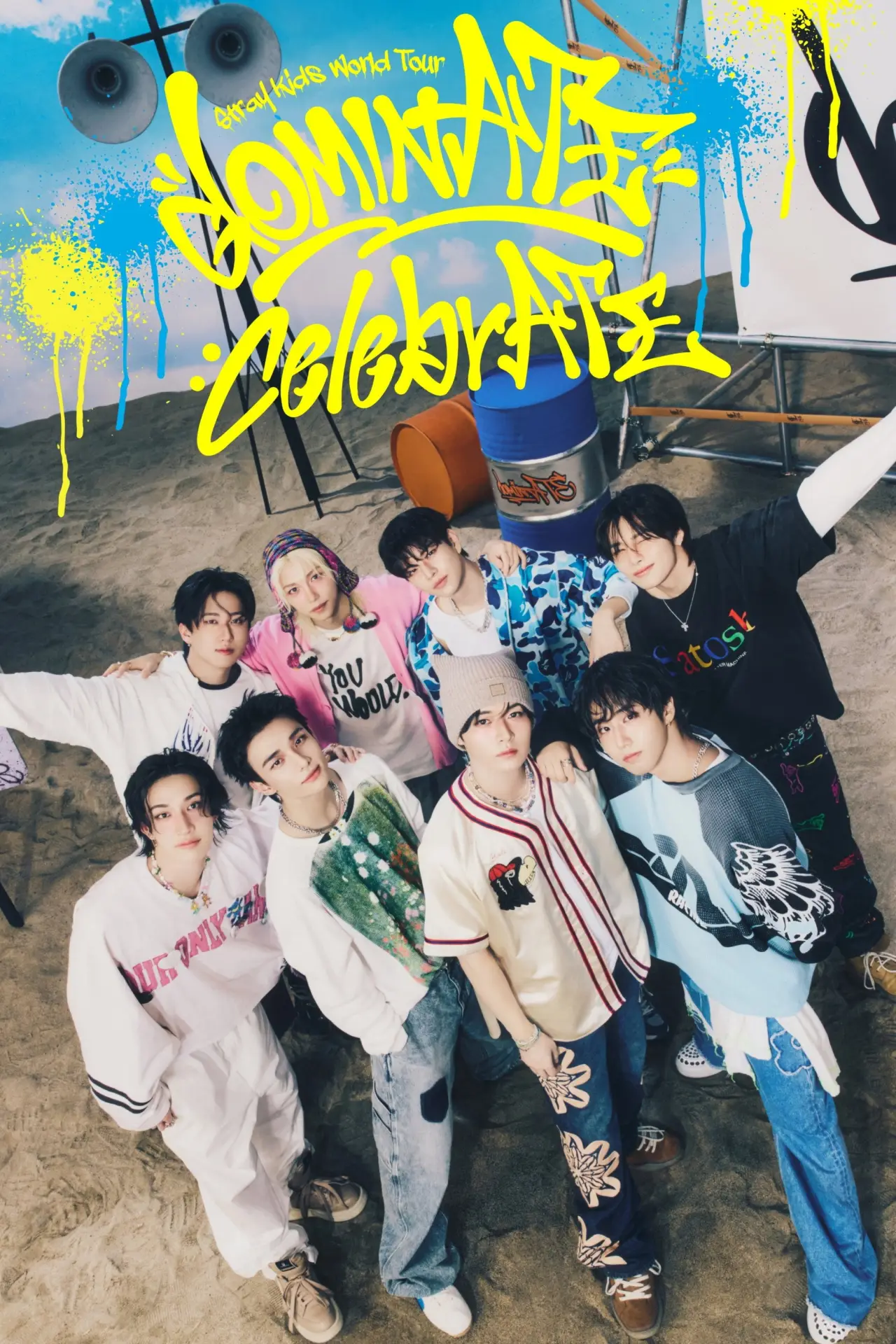 Постер до фільму "Stray Kids World Tour [dominATE : celebrATE]"