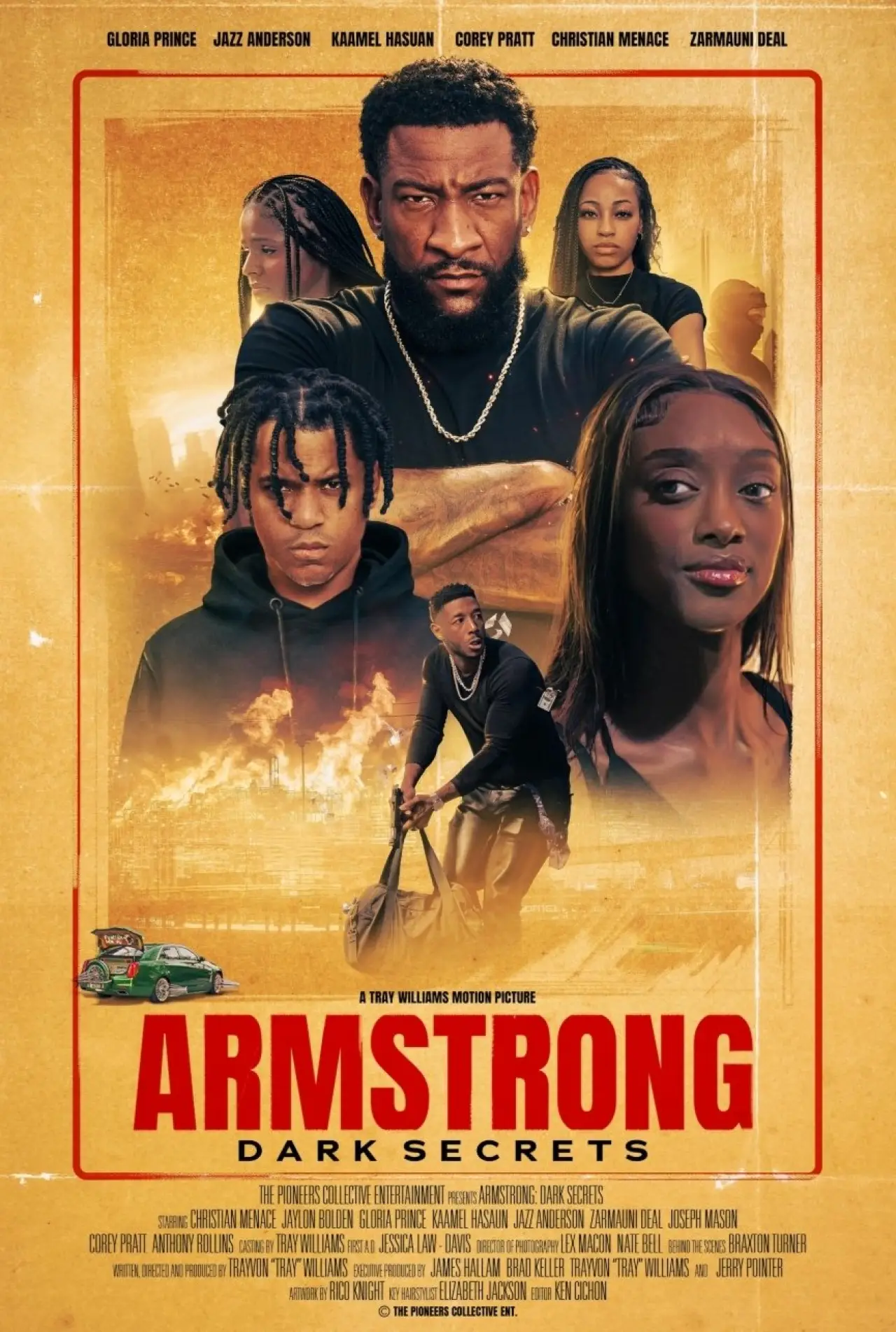 Постер до фільму "Armstrong: Dark Secrets"