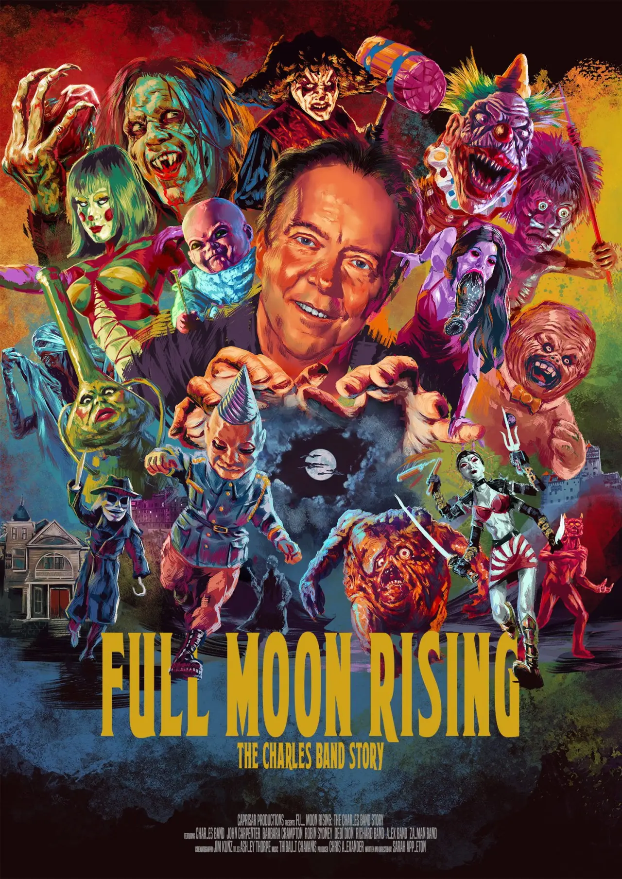 Постер до фільму "Full Moon Rising: The Charles Band Story"