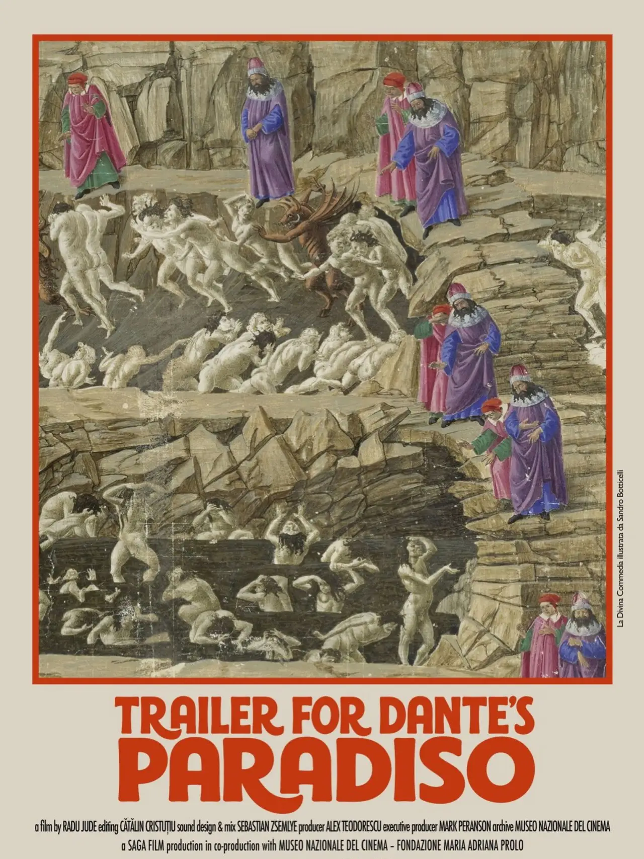 Постер до фільму "Trailer pentru paradisul lui Dante"