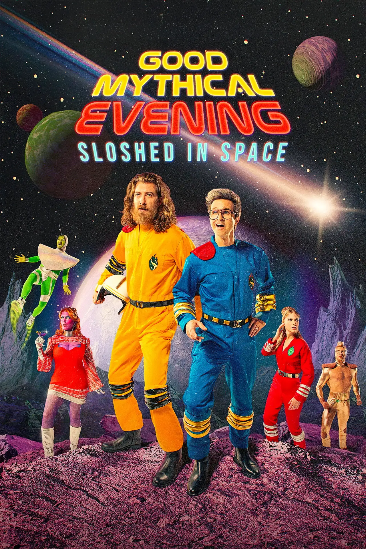 Постер до фільму "Good Mythical Evening: Sloshed in Space"