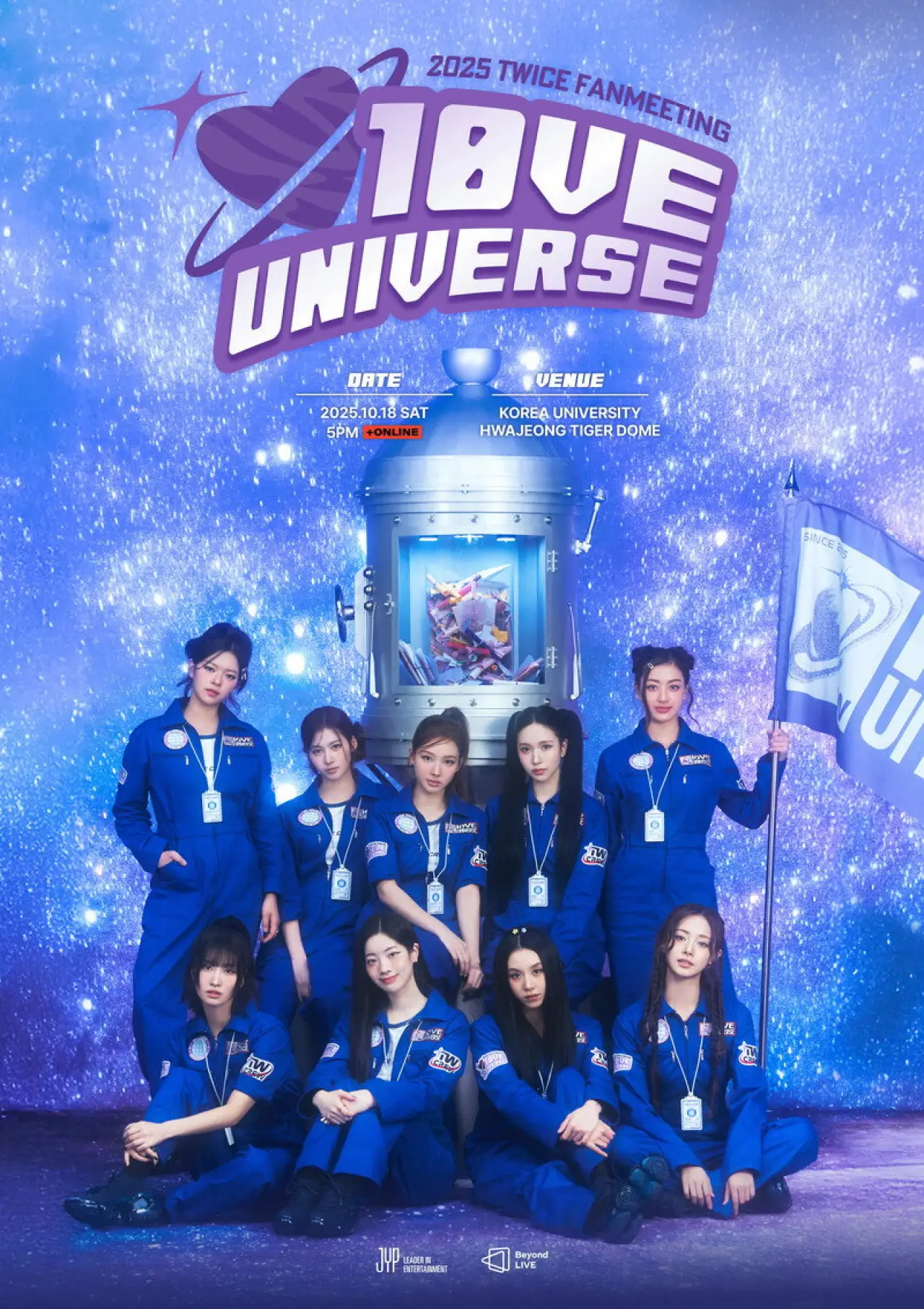Постер до фільму "Beyond Live - 2025 TWICE FANMEETING [10VE UNIVERSE]"