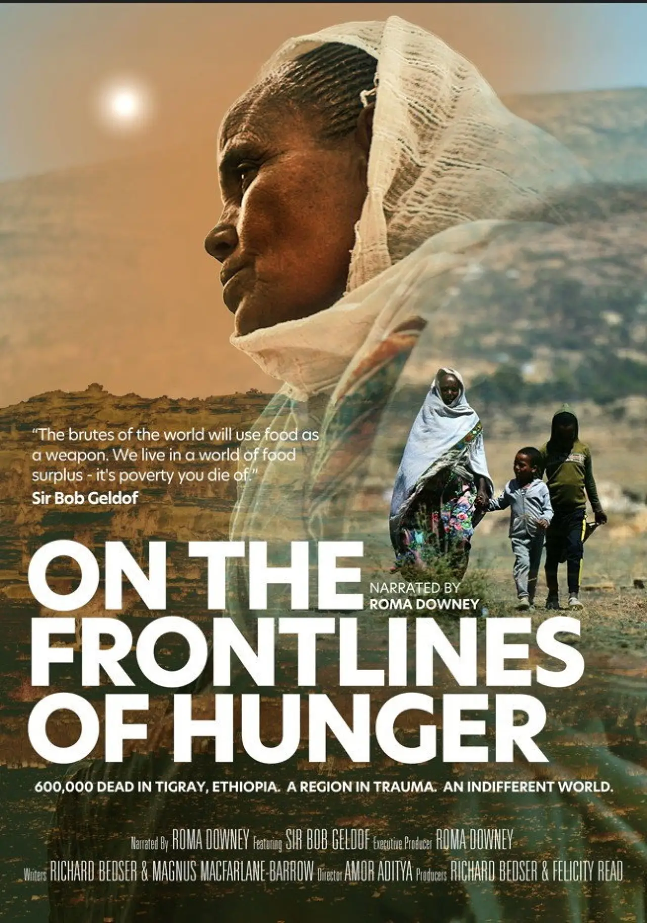 Постер до фільму "On the Frontlines of Hunger"