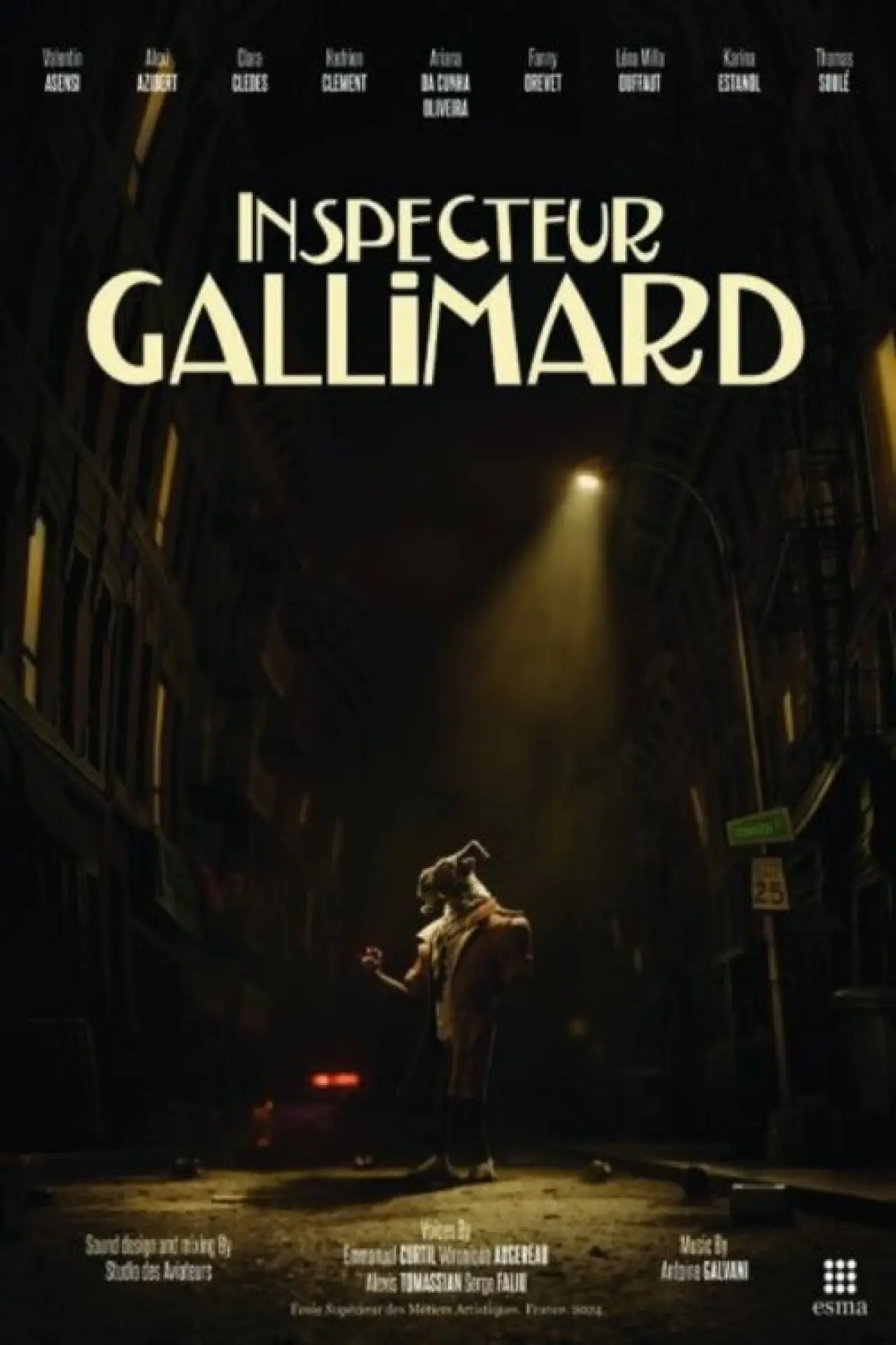 Постер до фільму "Inspecteur Gallimard"