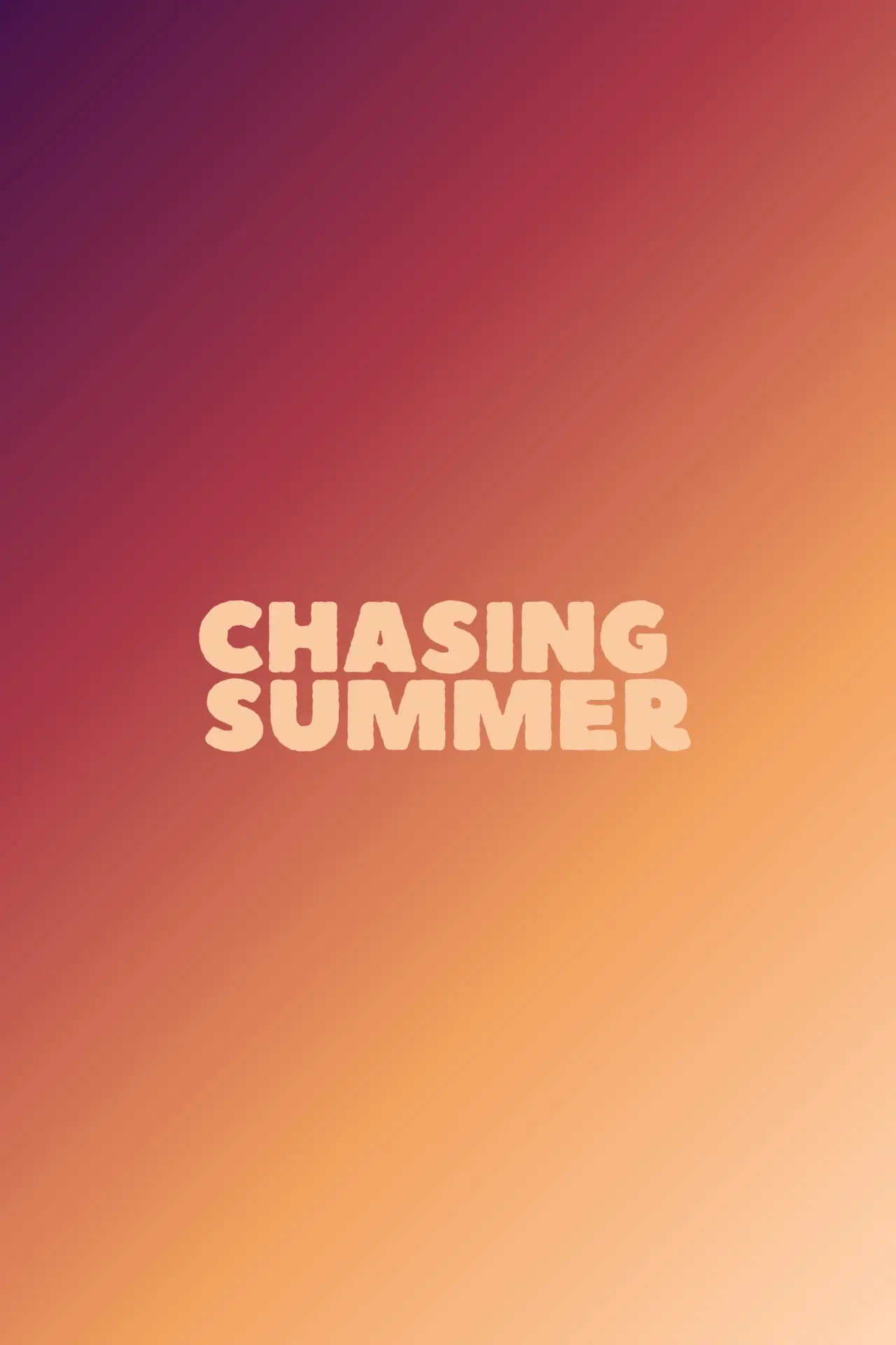 Постер до фільму "Chasing Summer"
