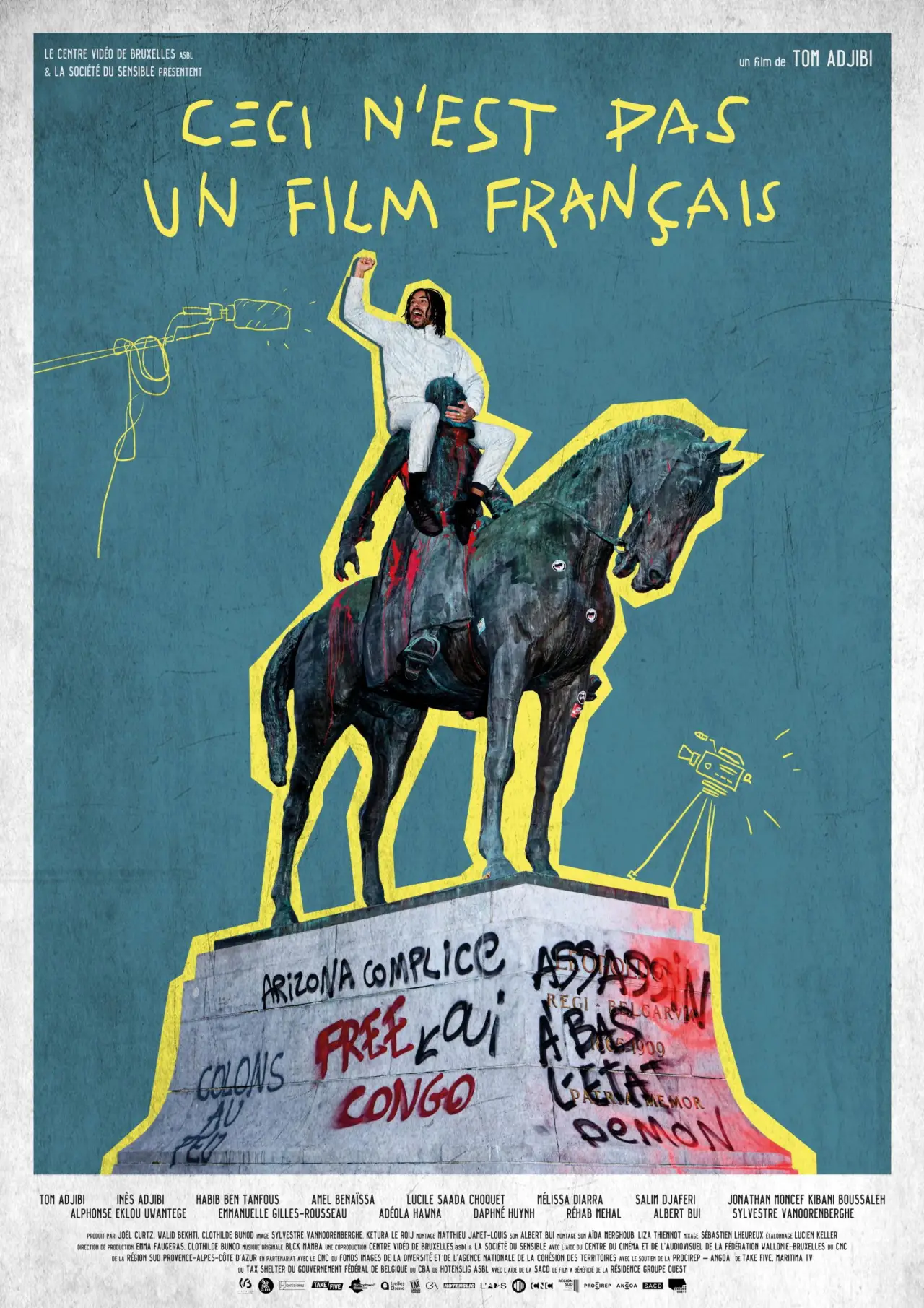Постер до фільму "Ceci n’est pas un film français"