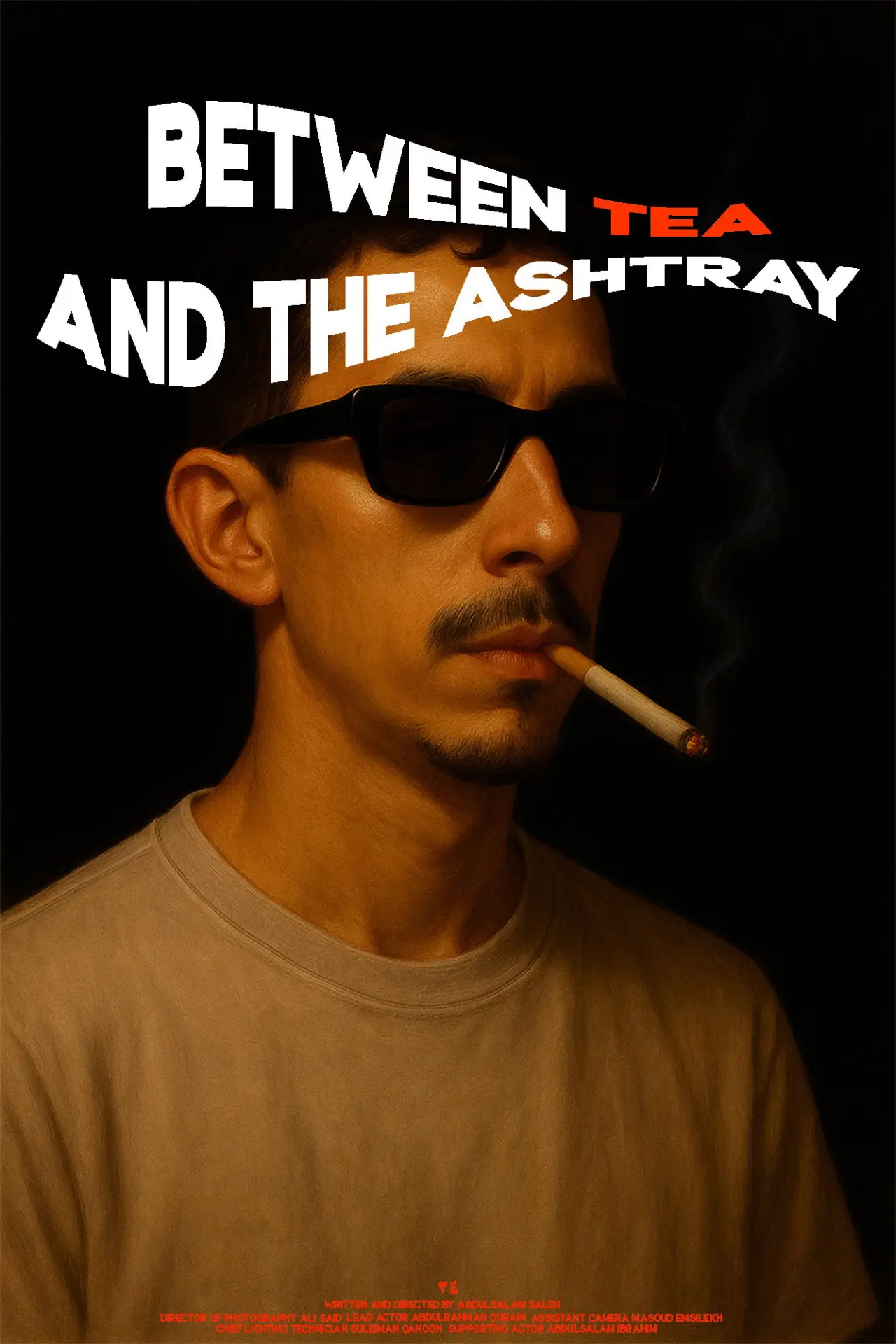 Постер до фільму "between tea and the ashtray"