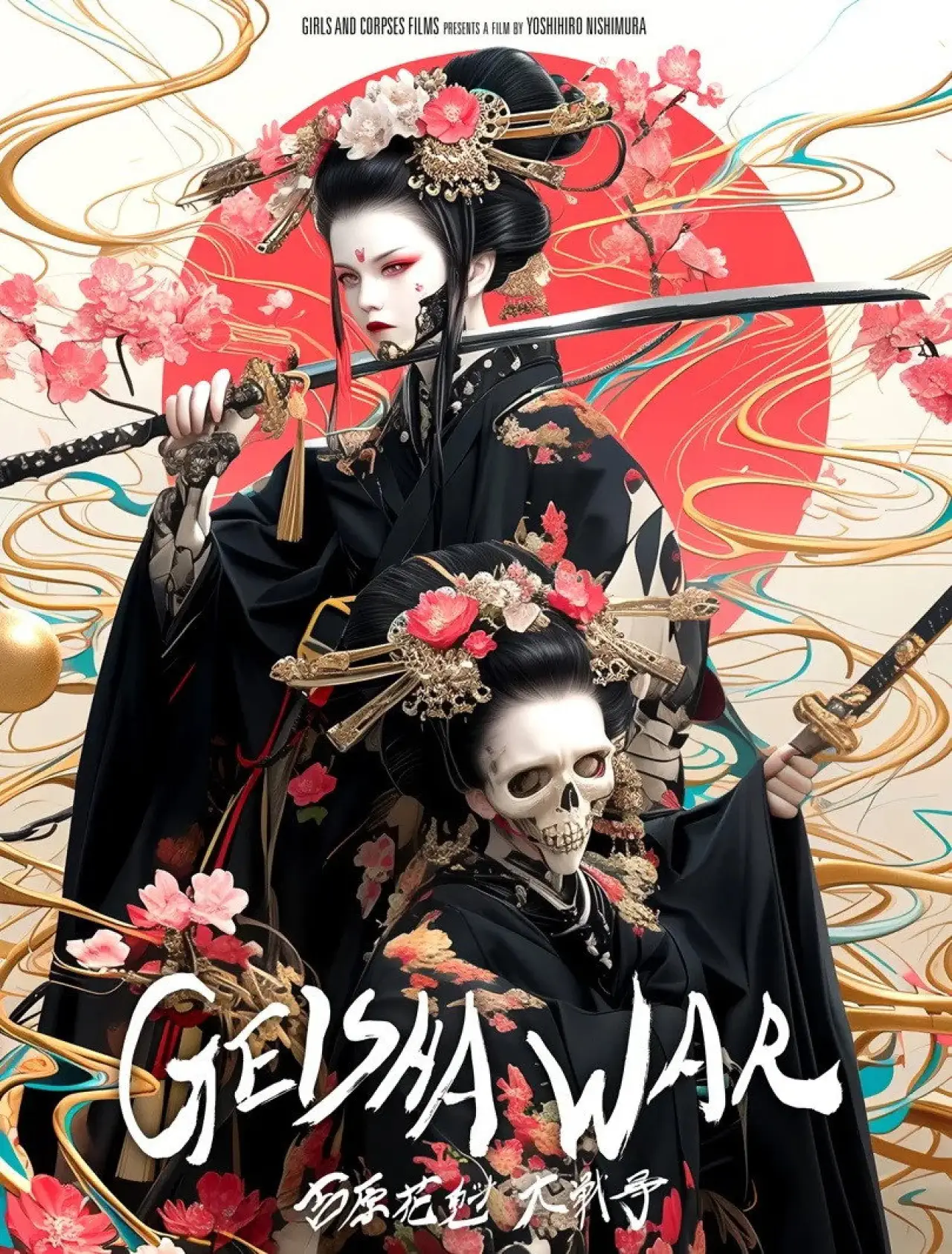 Постер до фільму "Geisha War"
