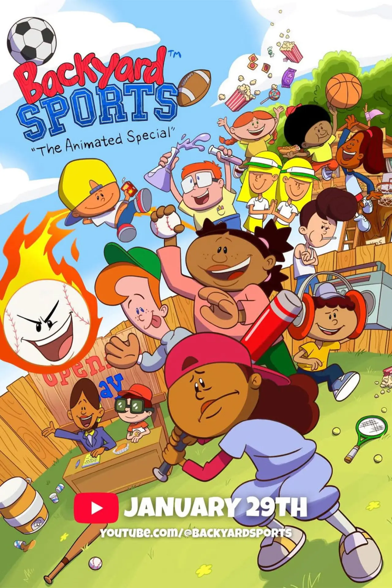 Постер до фільму "Backyard Sports: The Animated Special"