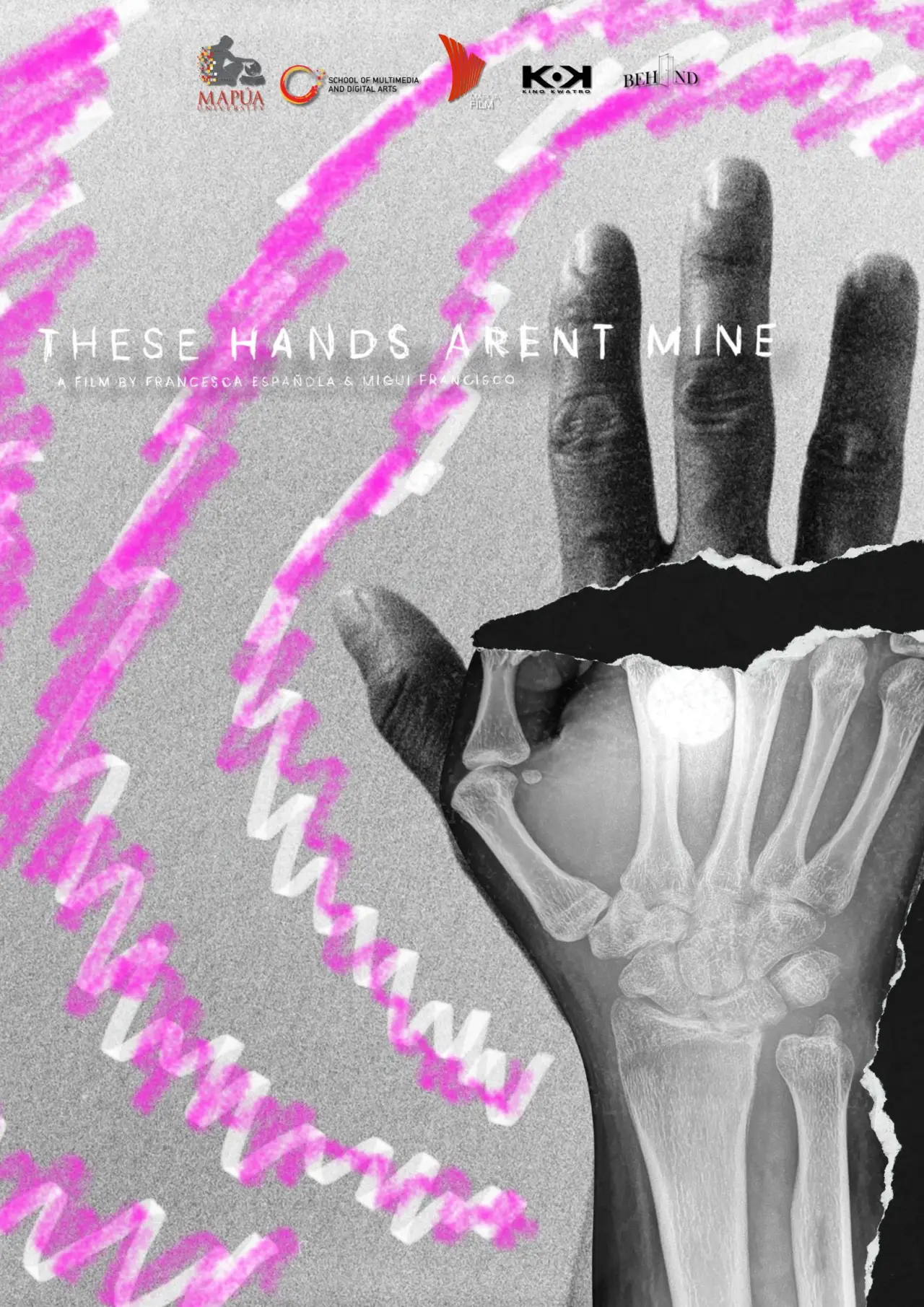 Постер до фільму "These Hands Aren’t Mine"