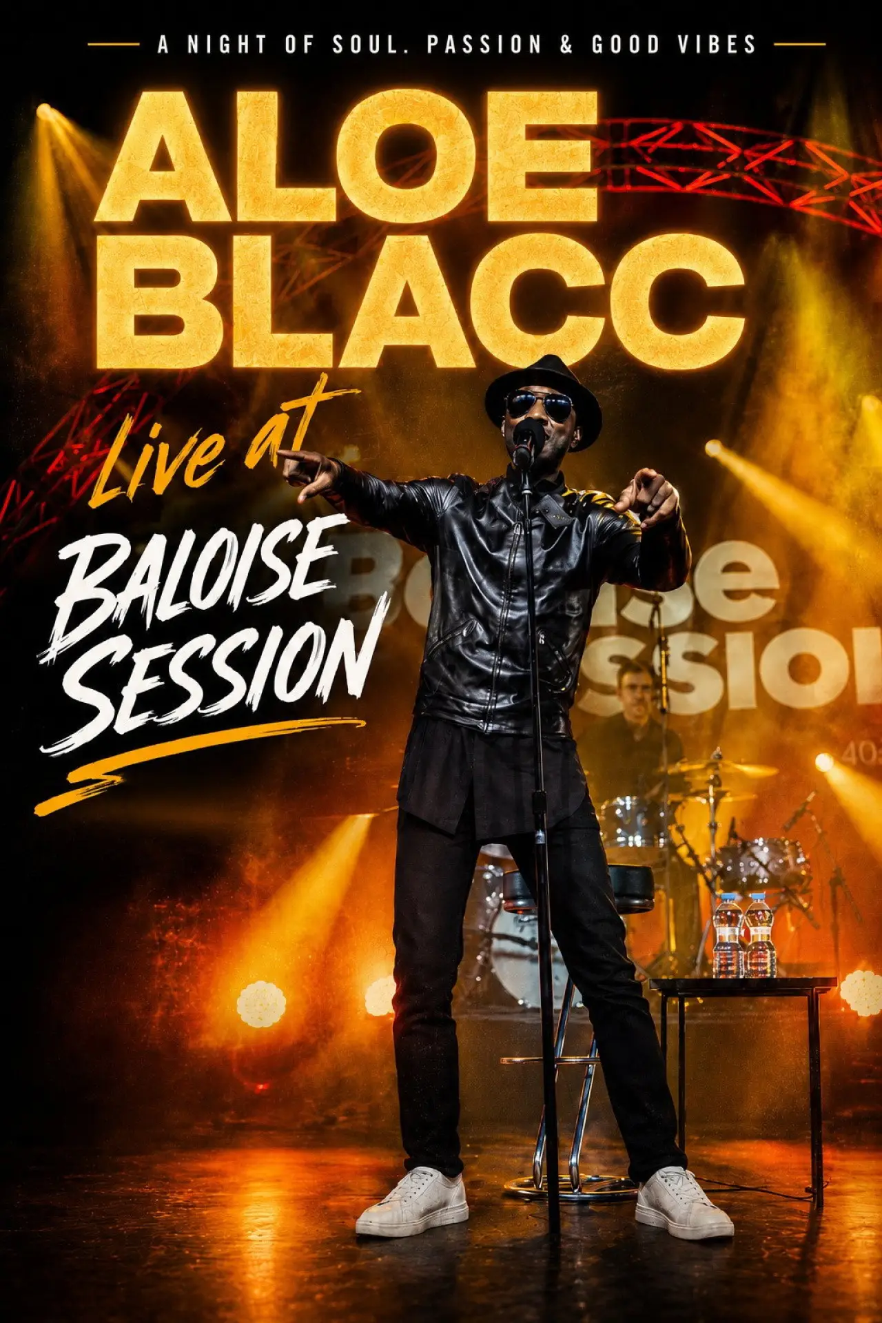 Постер до фільму "Aloe Blacc - Live at Baloise Session 2025"