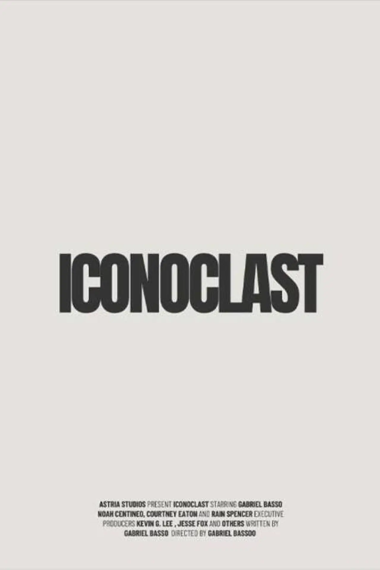 Постер до фільму "Iconoclast"